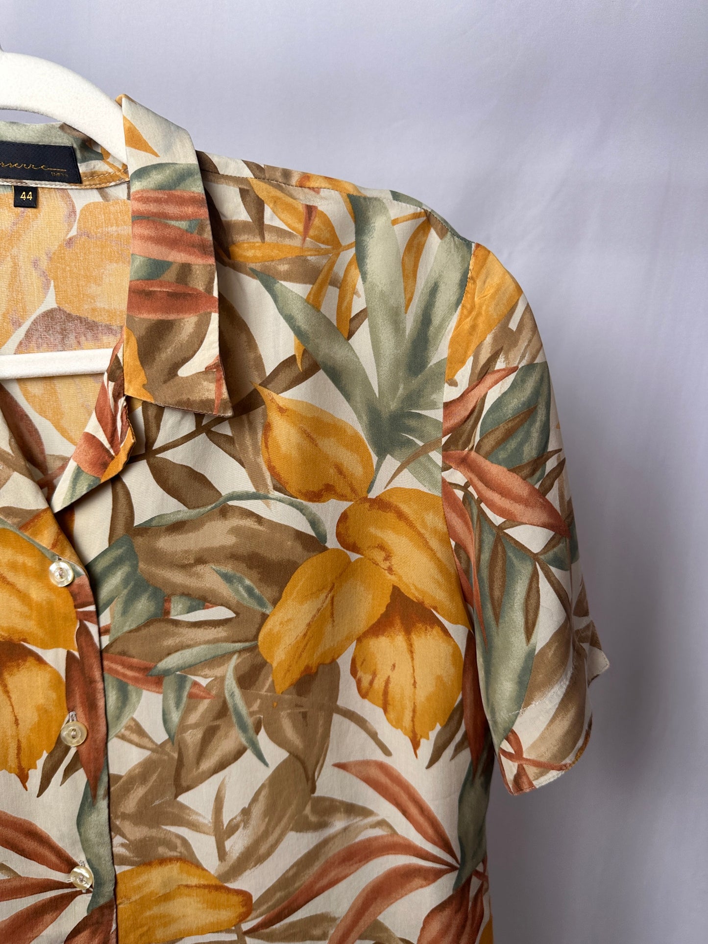 Camicia vintage tropicale