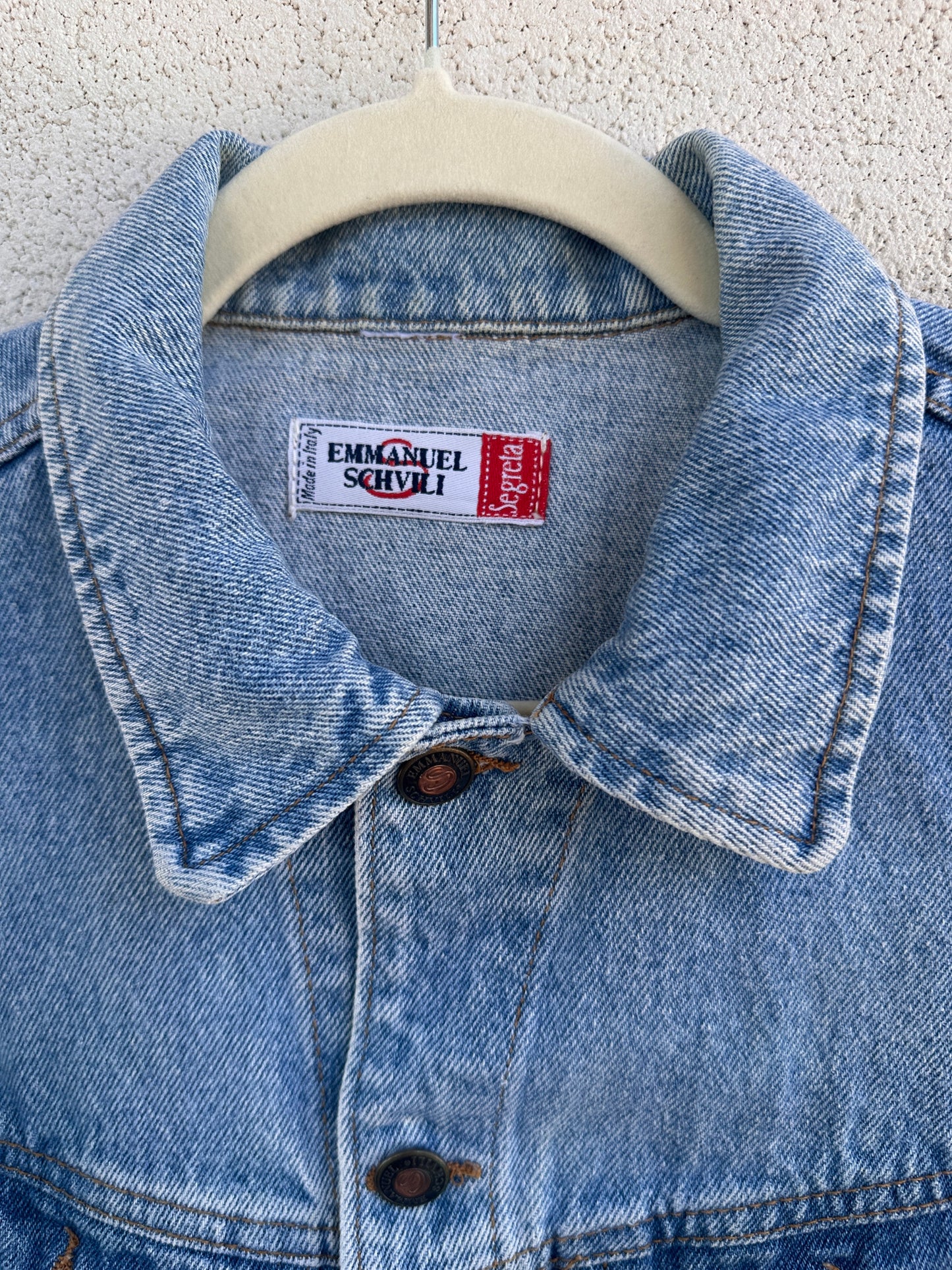 Gilet denim vintage Donald & Daisy