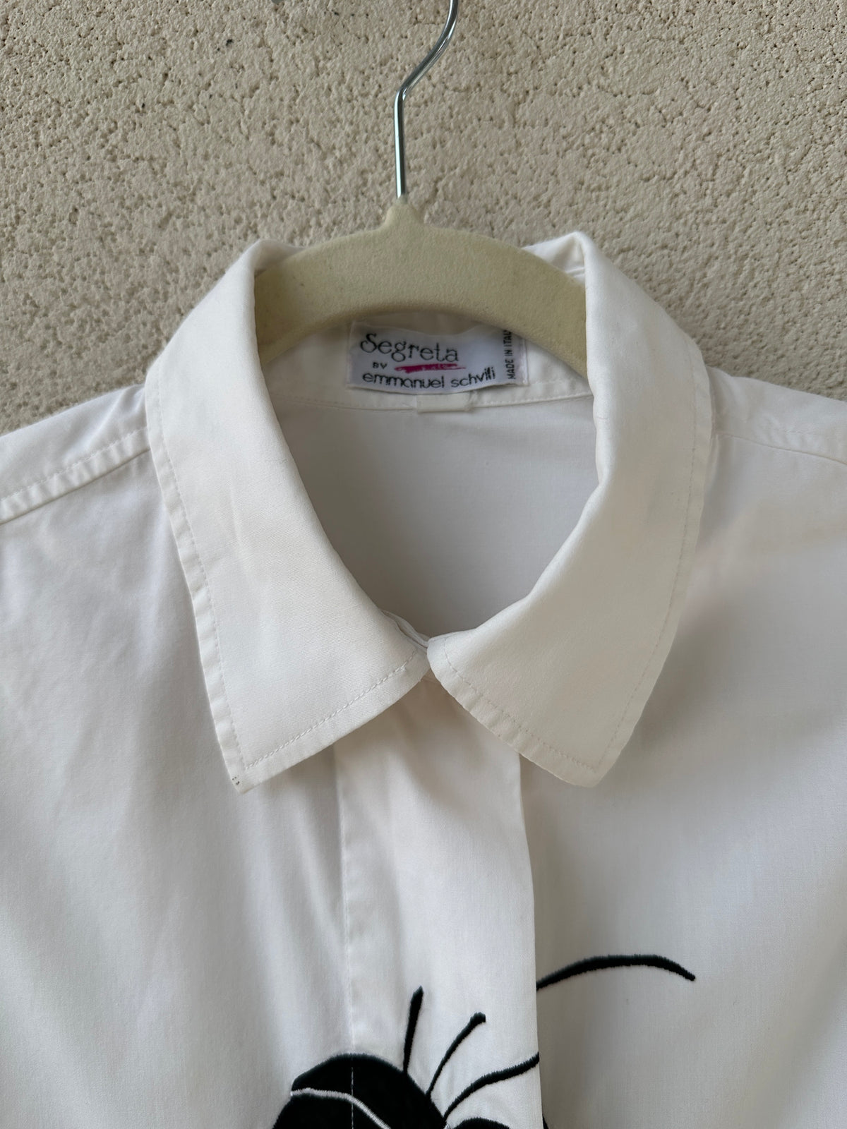 Camicia goffy lettering