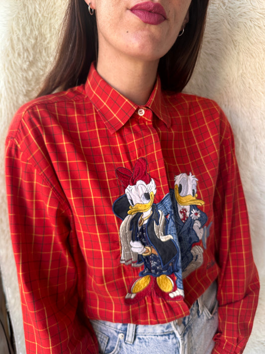 Camicia paperino e paperina gran gala