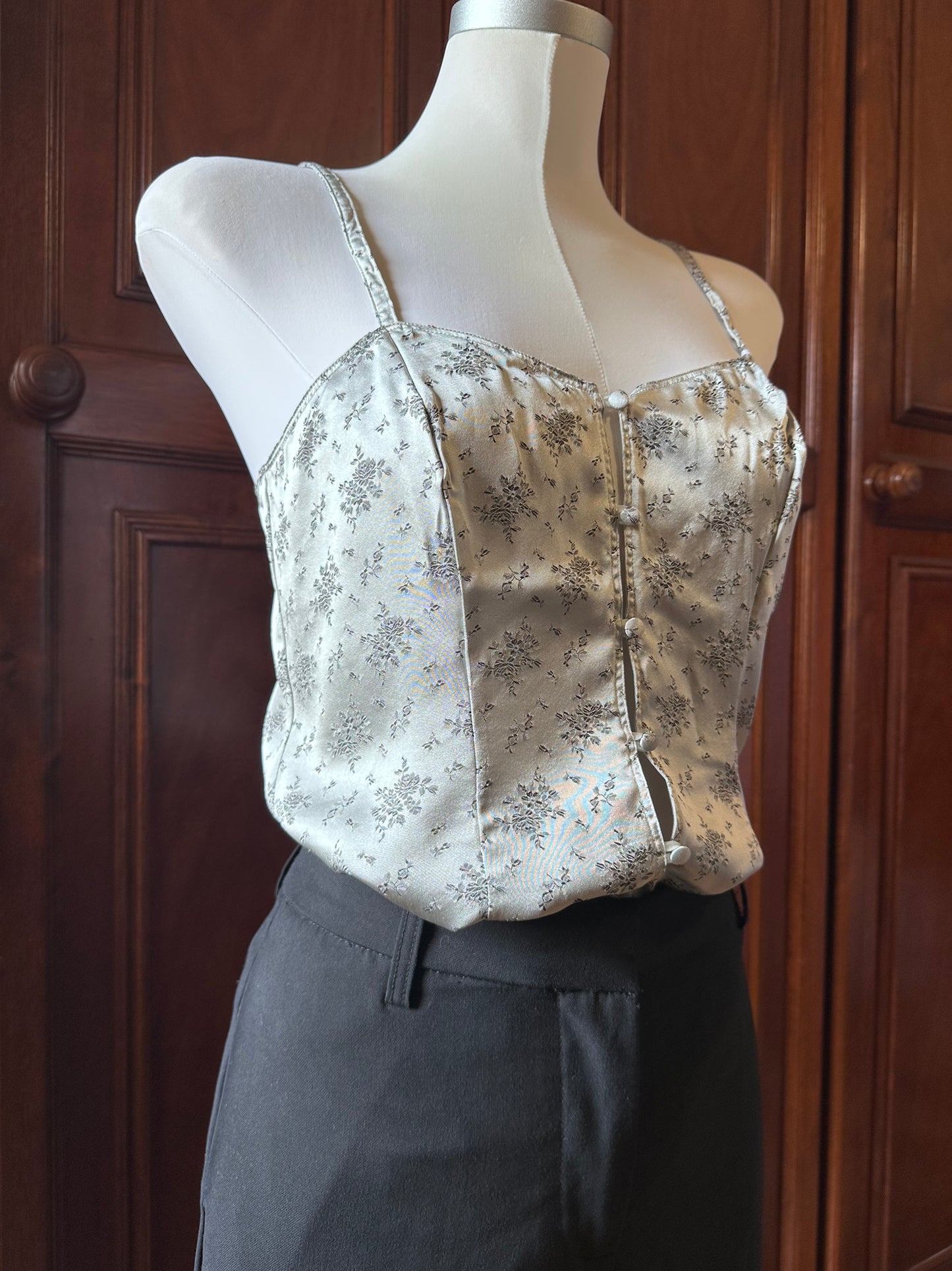 Silk Floral Slip Top — Lejaby