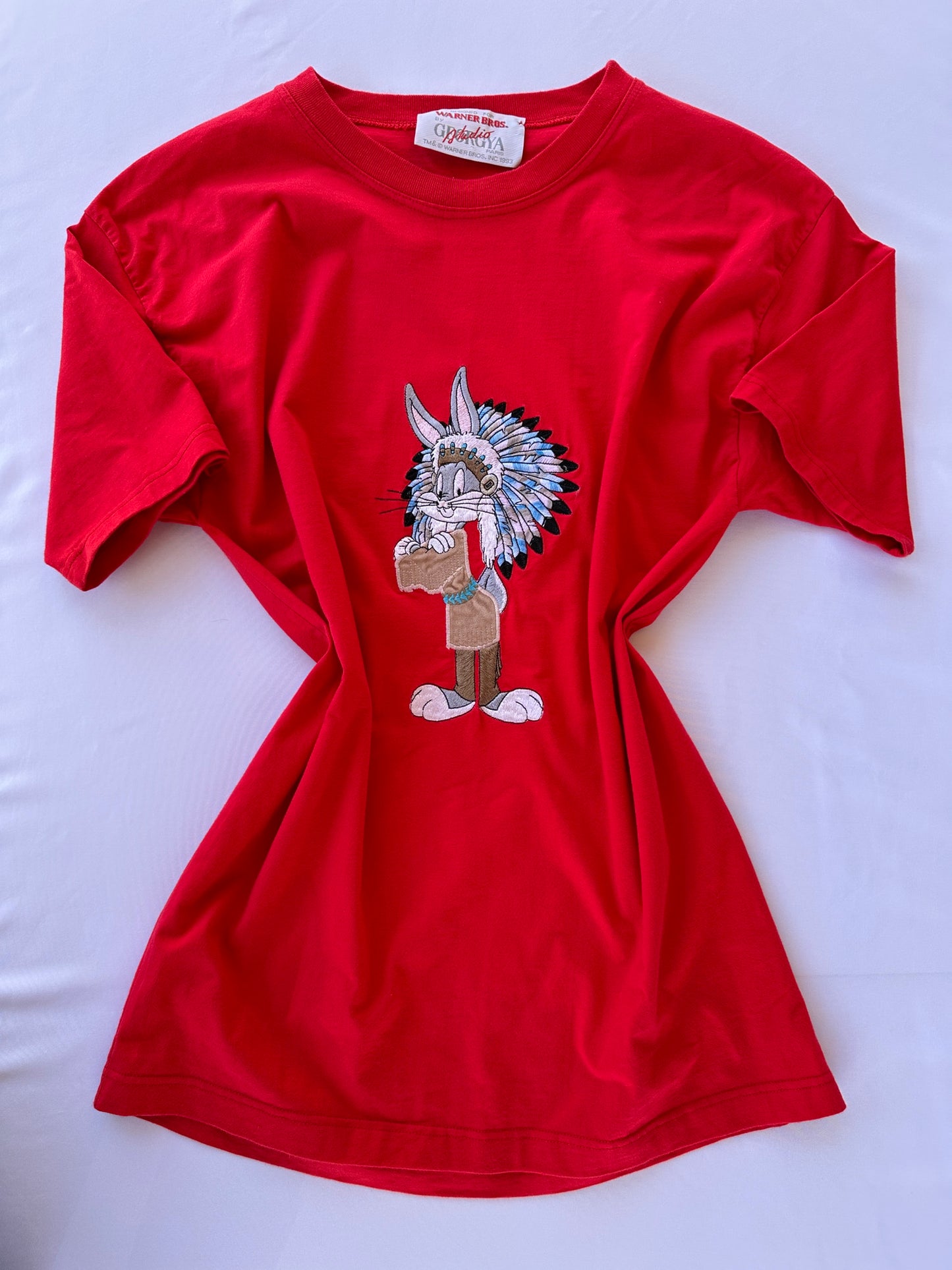 T-shirt Bugs Bunny "Capo Indiano"