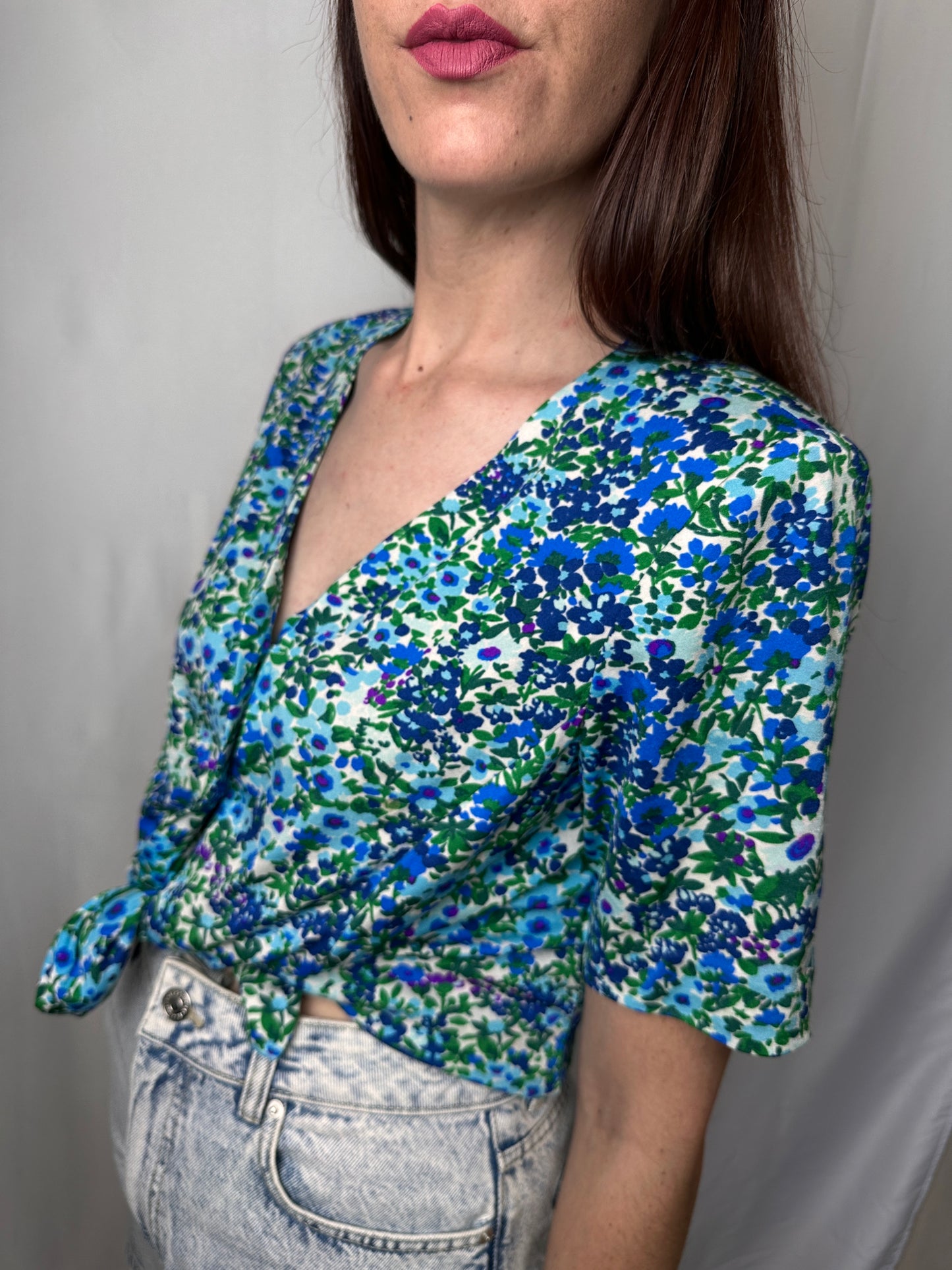 Camicia sartoriale blu