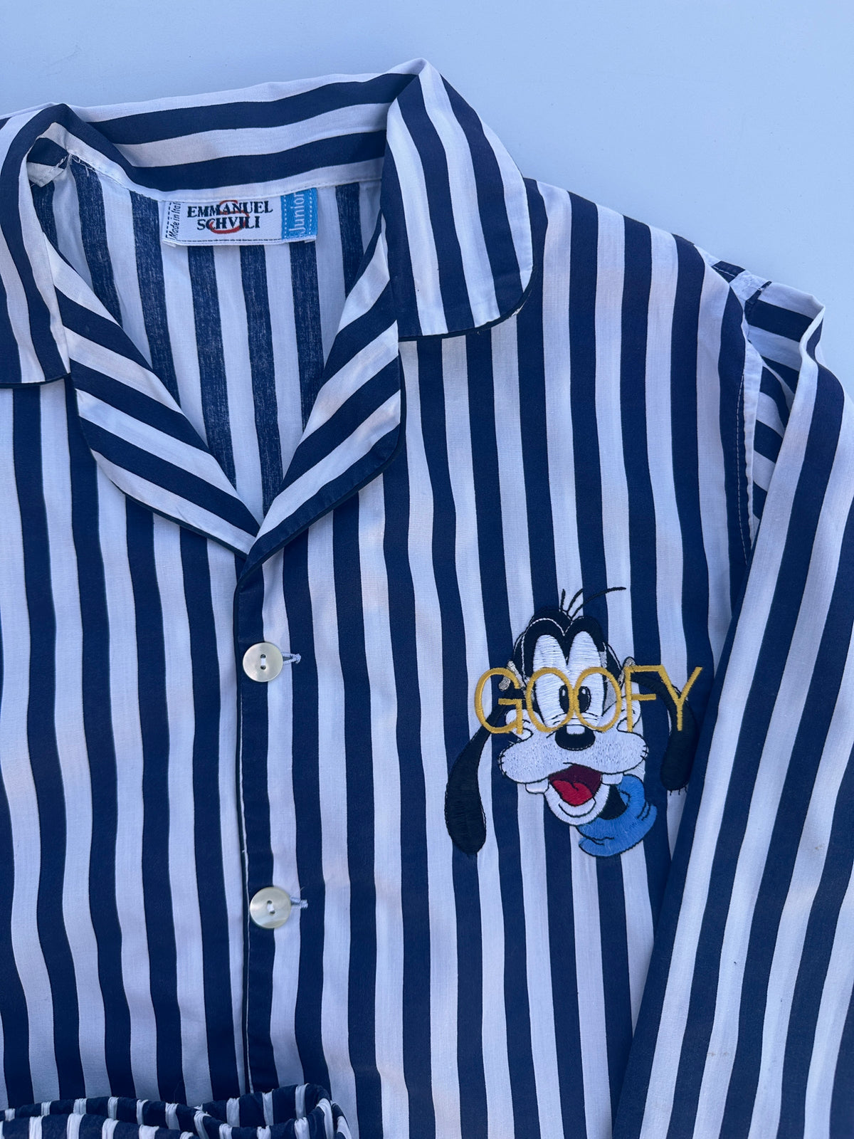 Pigiama a righe Goofy