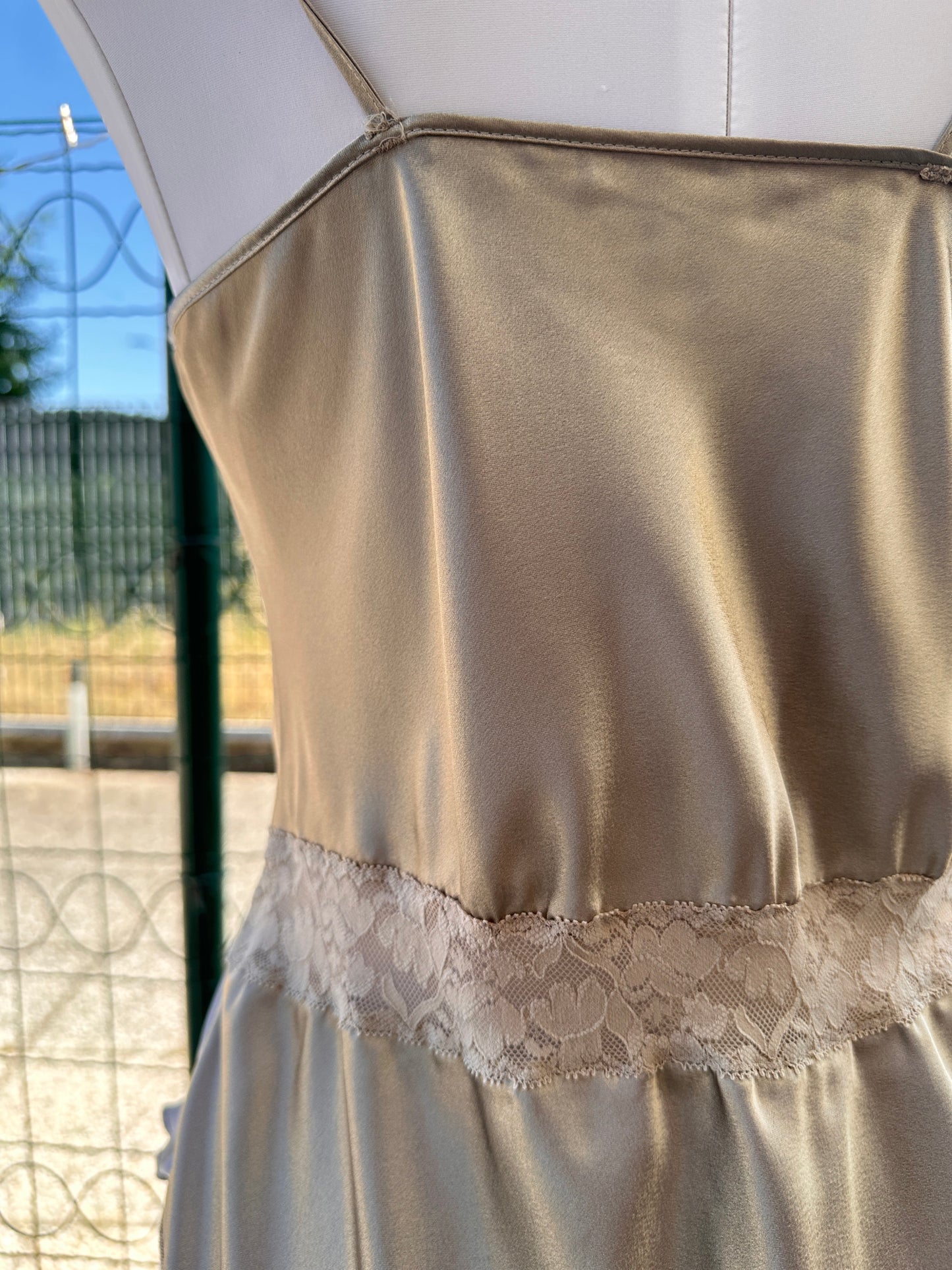 Body pizzo champagne