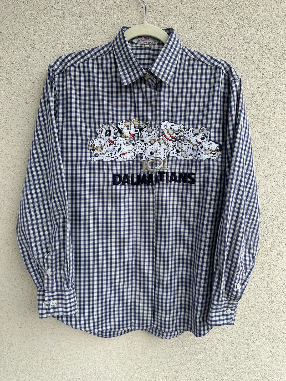 Camicia 101 Vichy blu