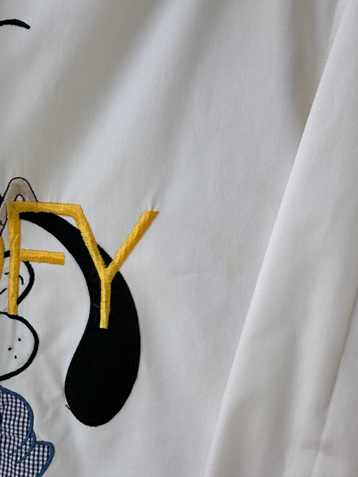 Camicia goffy lettering