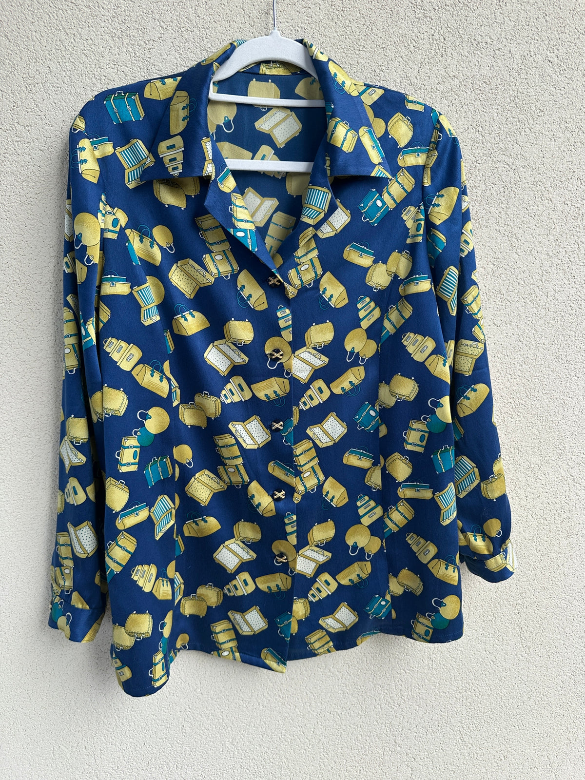Camicia Vintage Fantasia Valigie