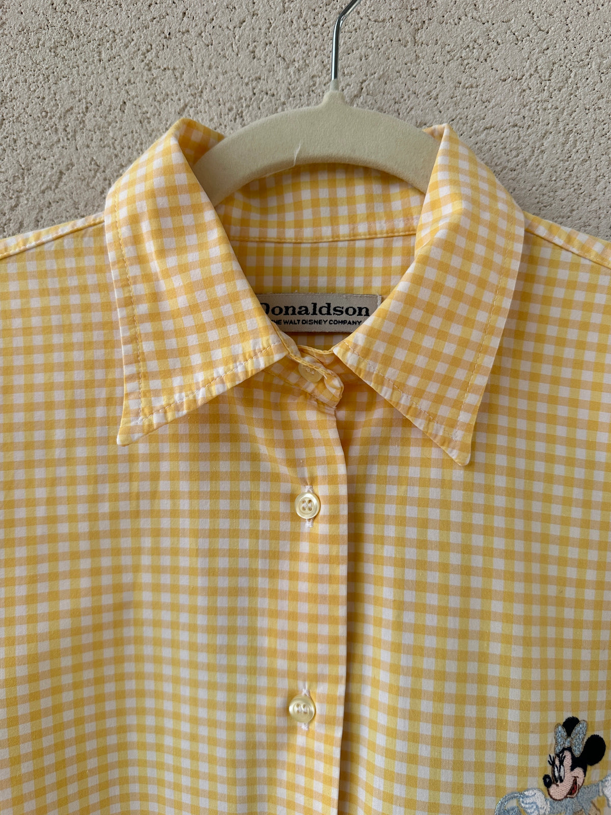 Camicia minnie fiori vichy