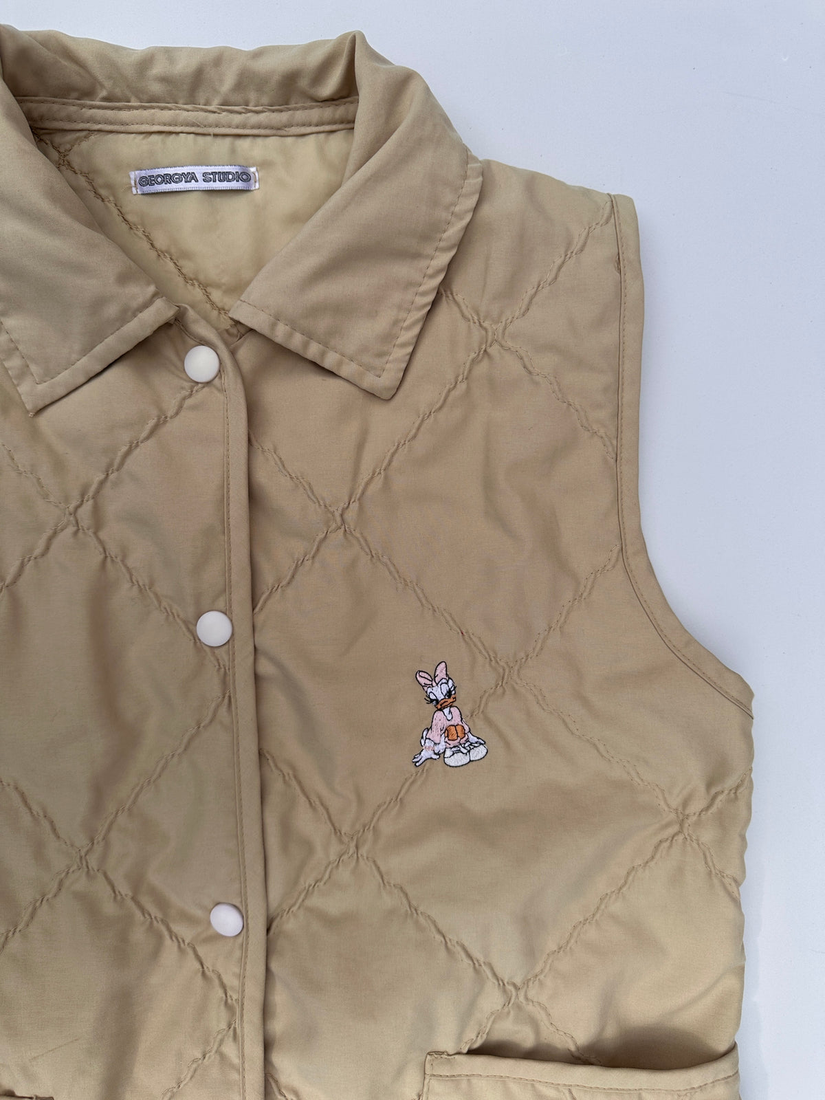Gilet Georgya Studio con ricamo Paperino & Paperina