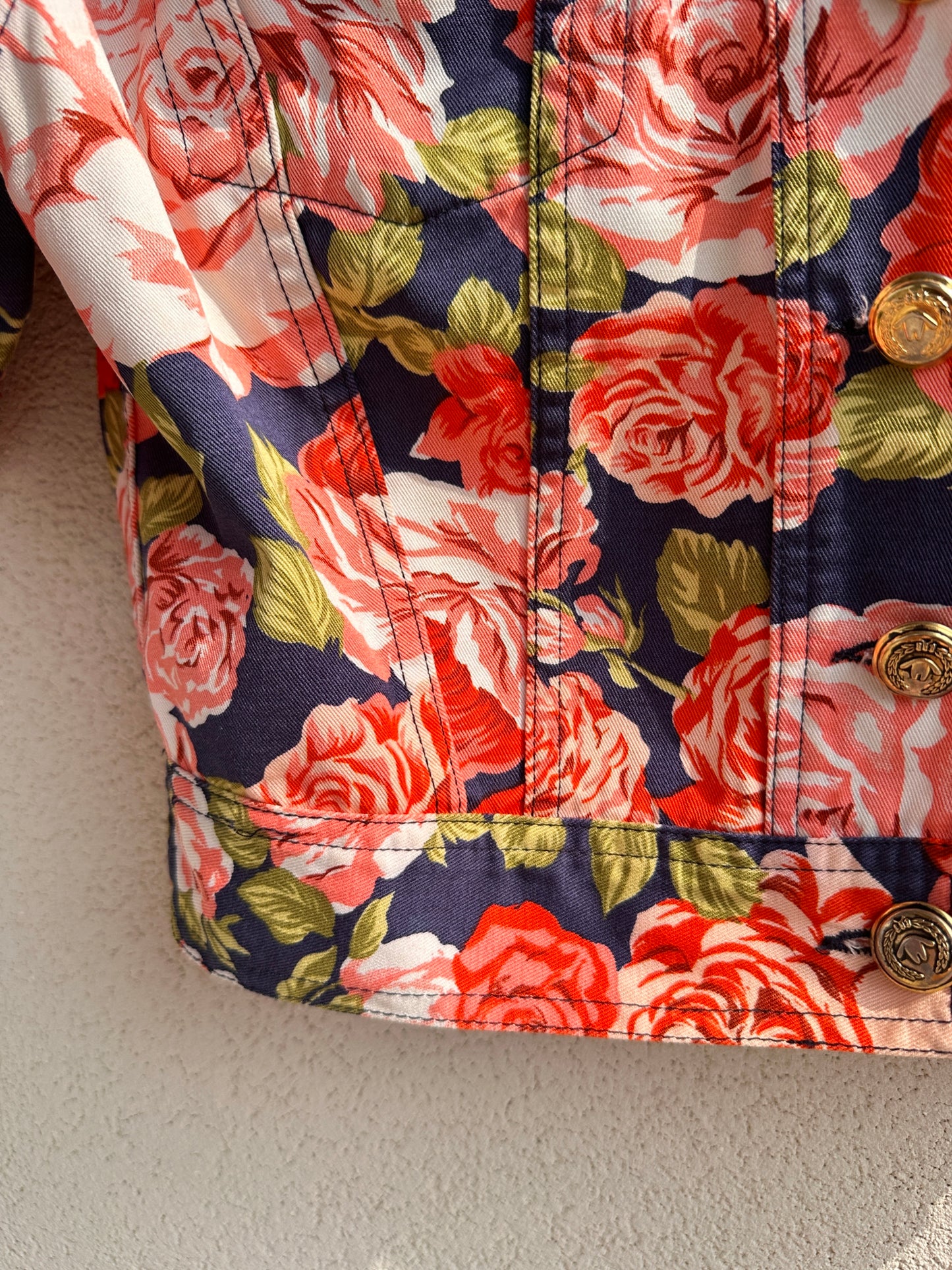 Moschino Jeans Vintage – Giacca floreale