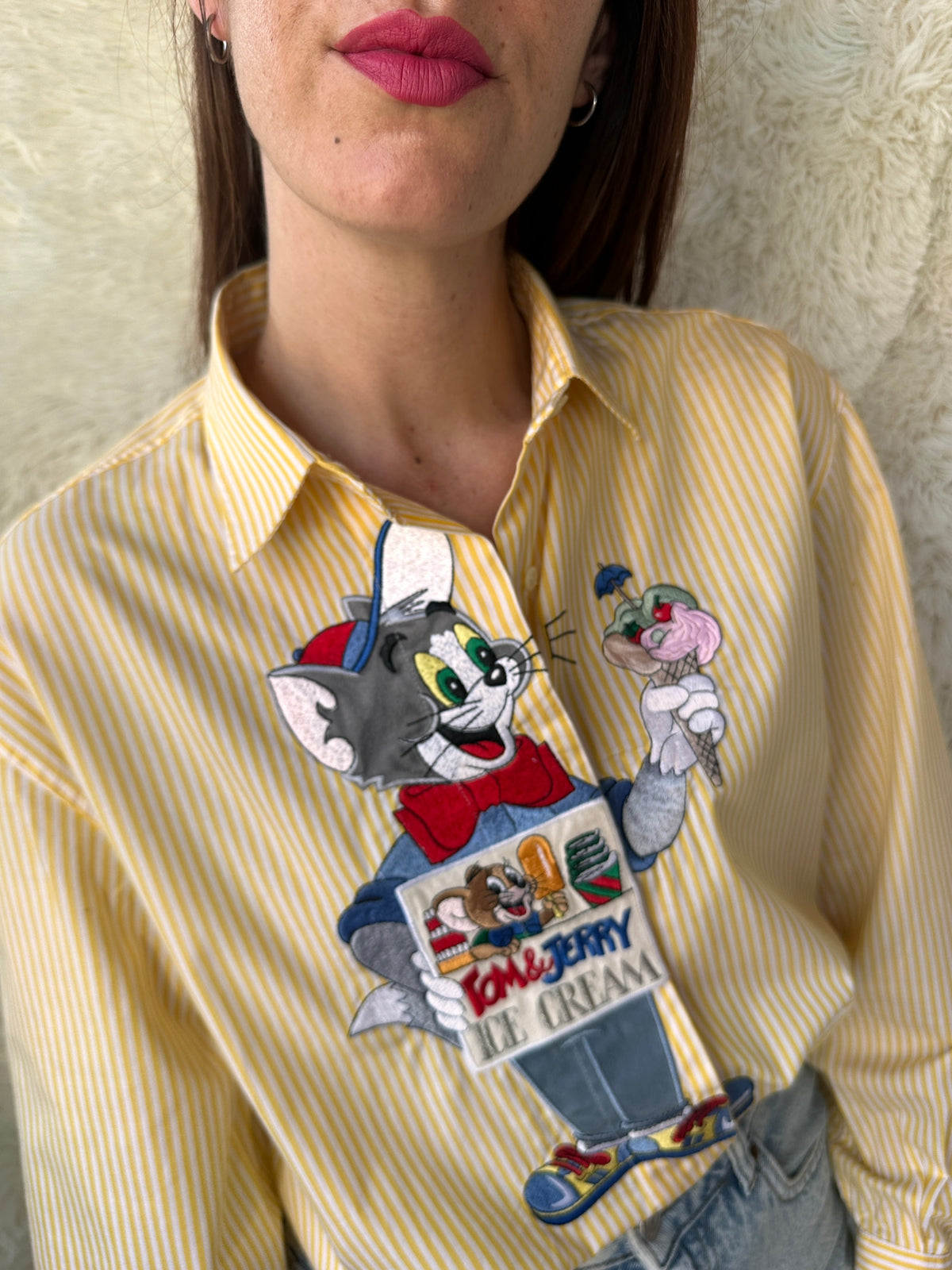 Camicia Tom & Jerry Ice Cream