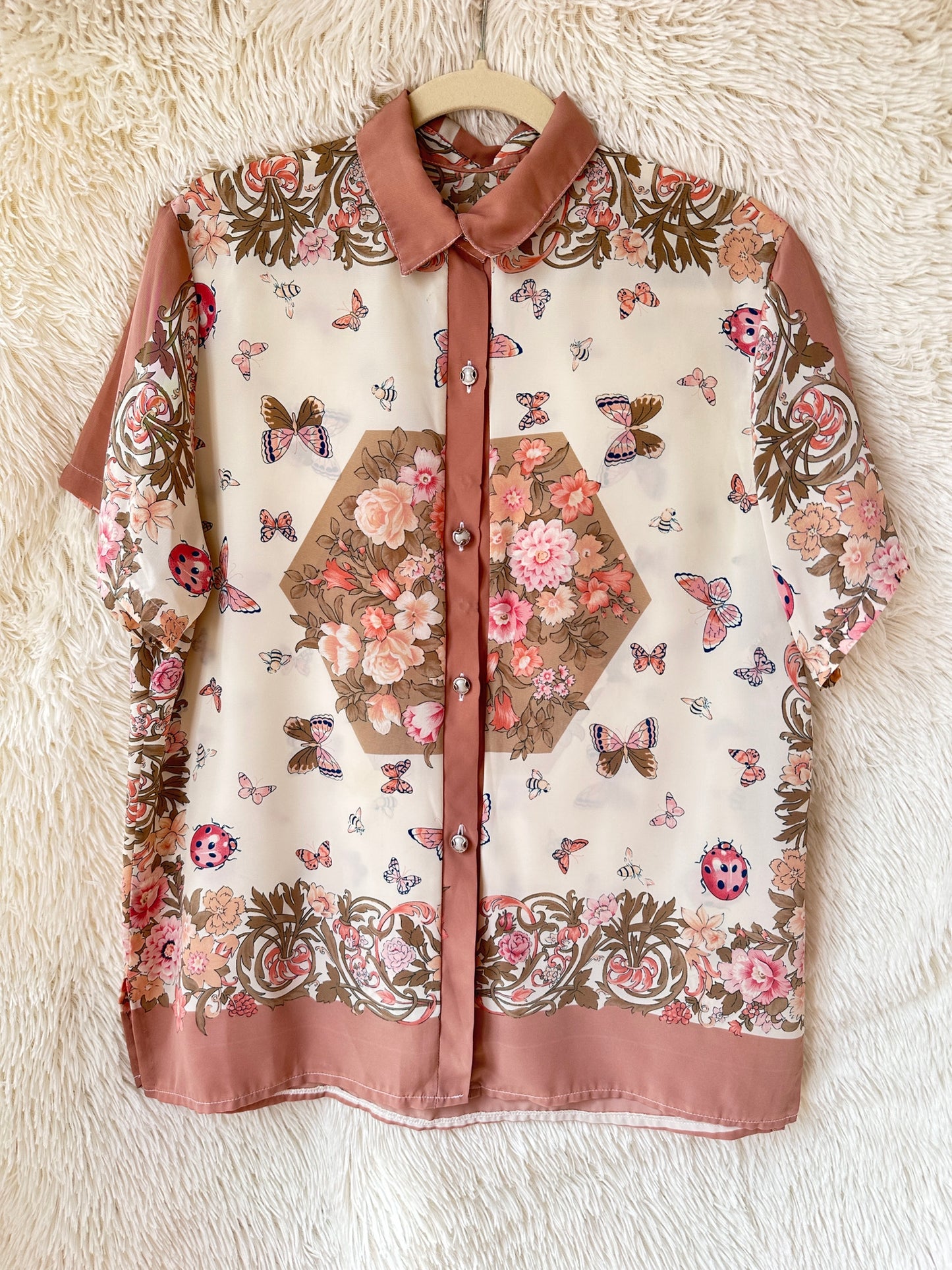 Camicia farfalle