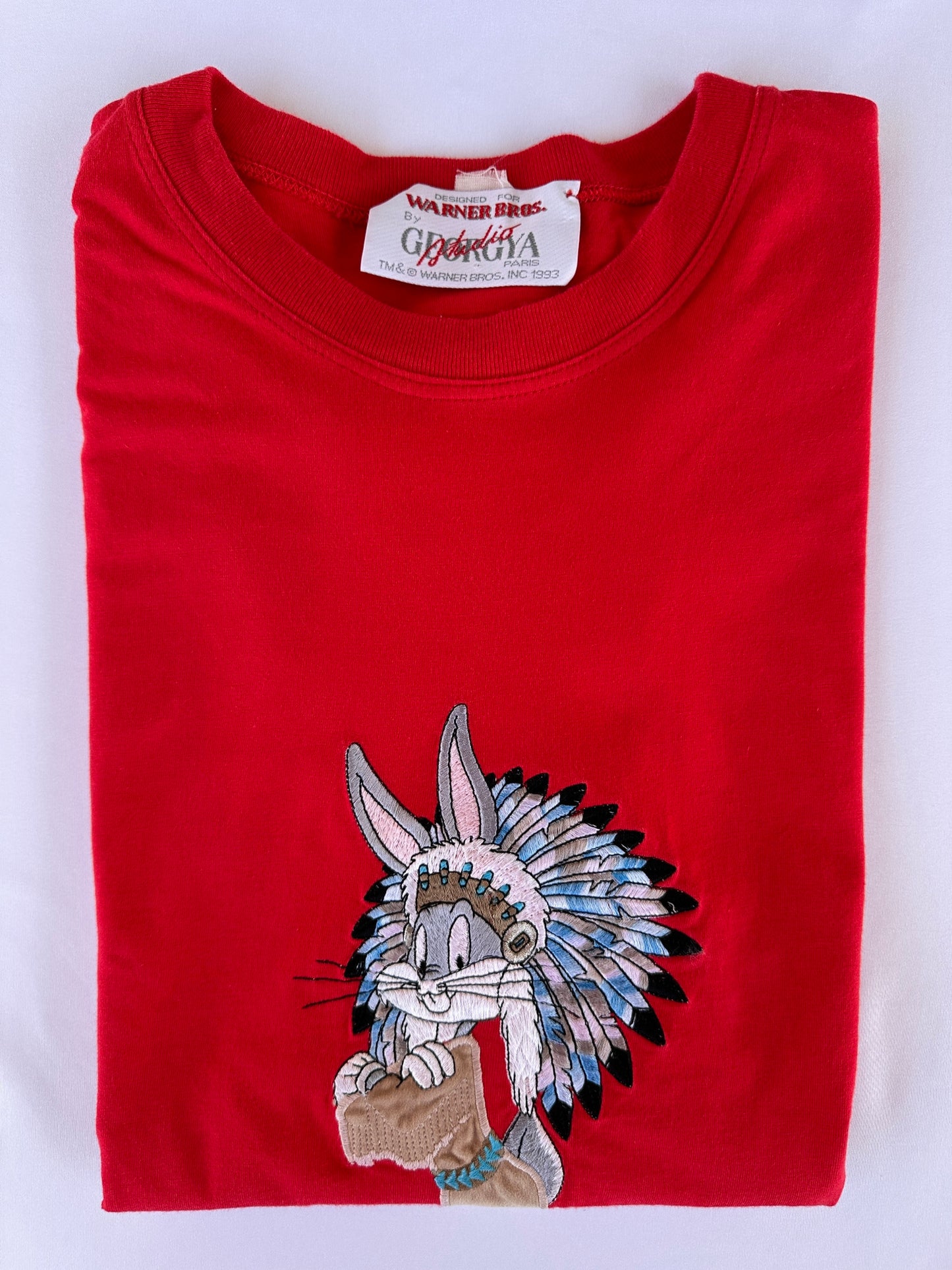 T-shirt Bugs Bunny "Capo Indiano"