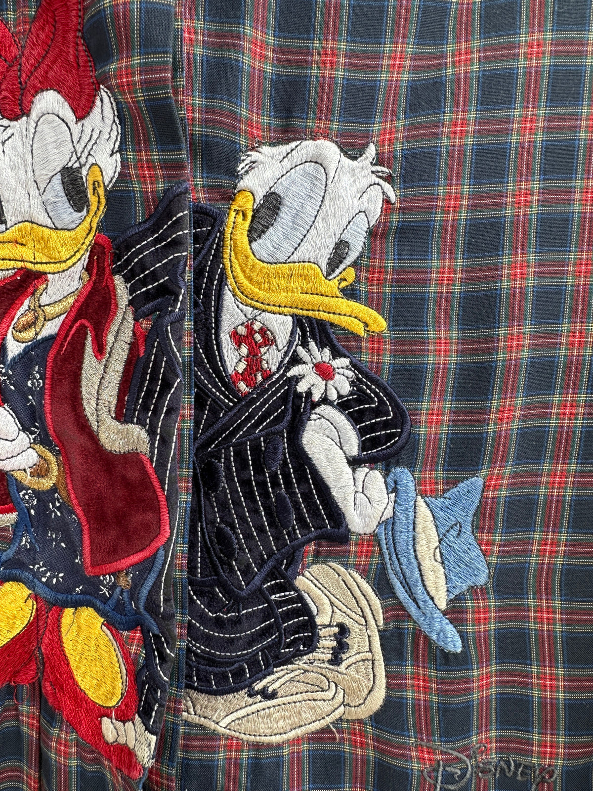 Camicia Paperino e Paperina tartan