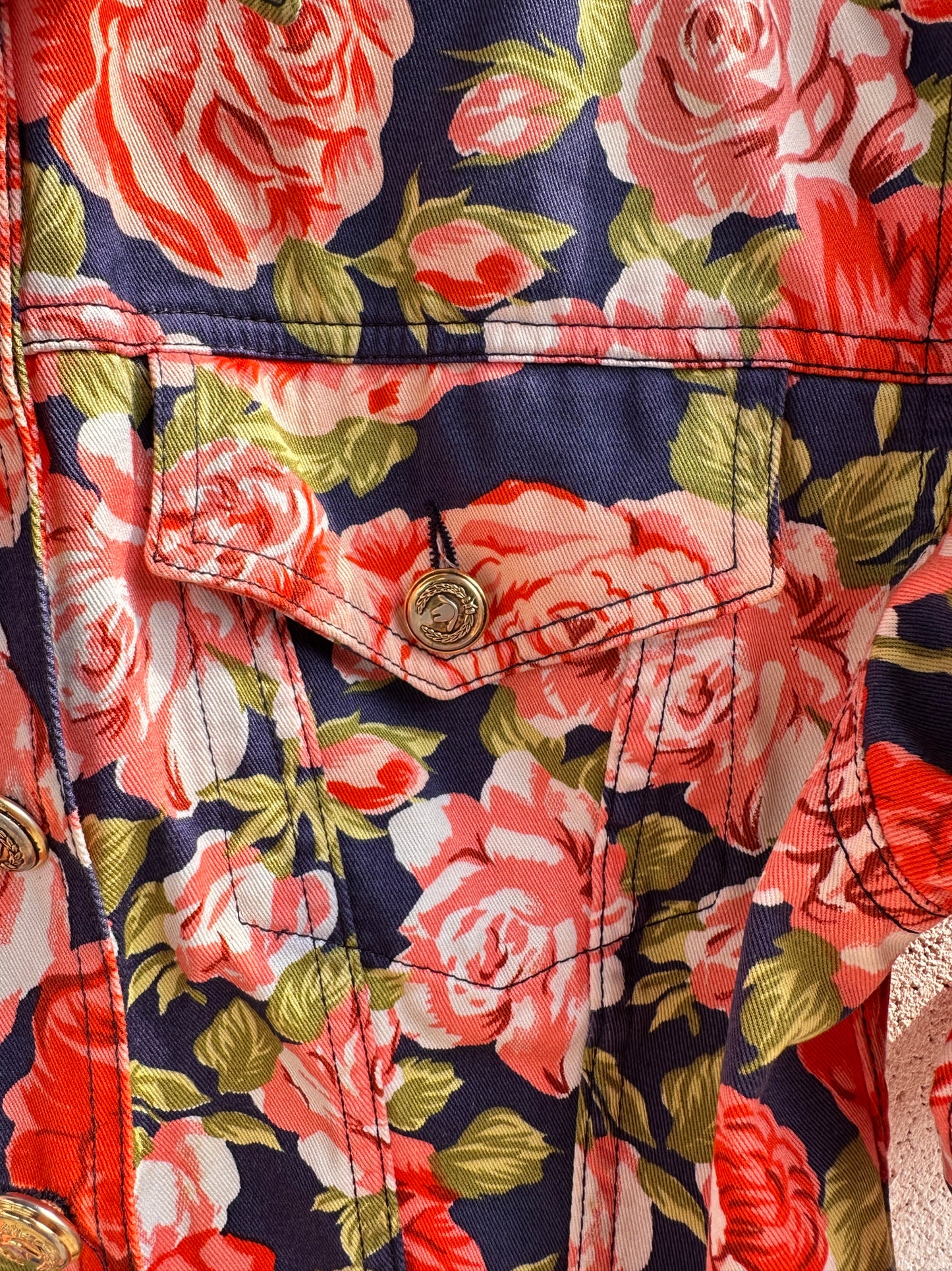 Moschino Jeans Vintage – Giacca floreale