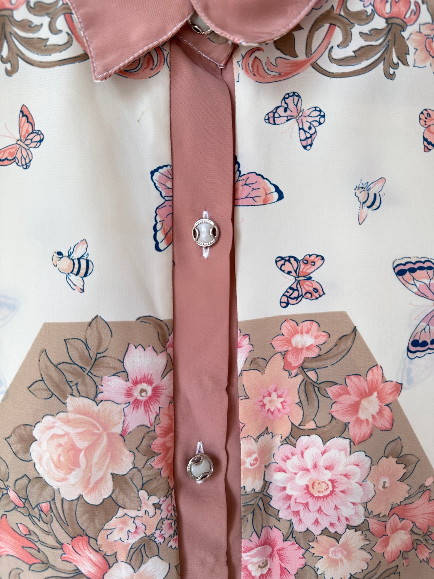 Camicia farfalle