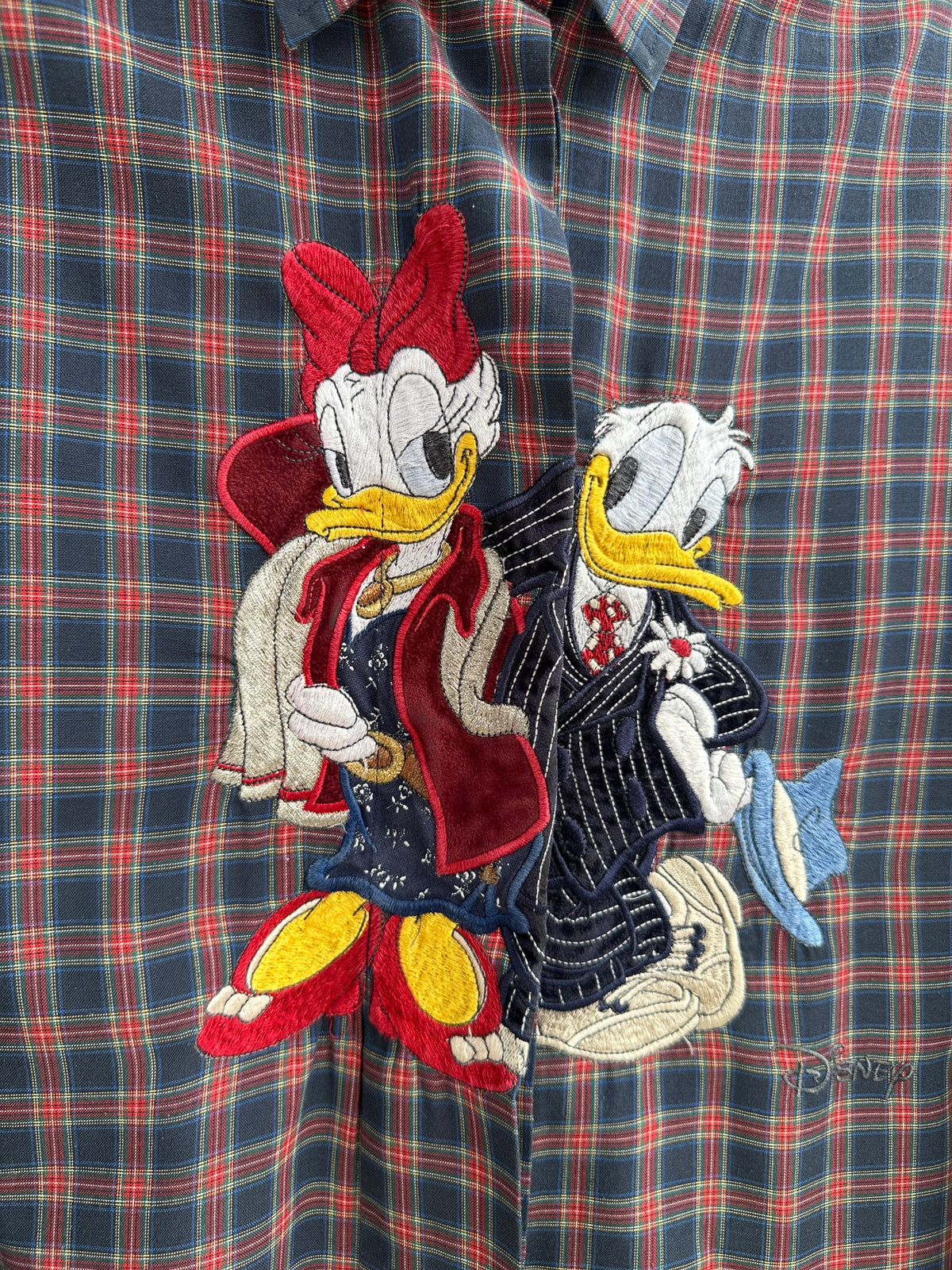 Camicia Paperino e Paperina tartan