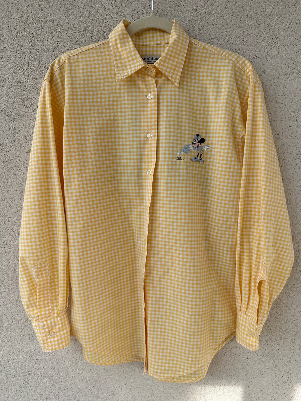 Camicia minnie fiori vichy