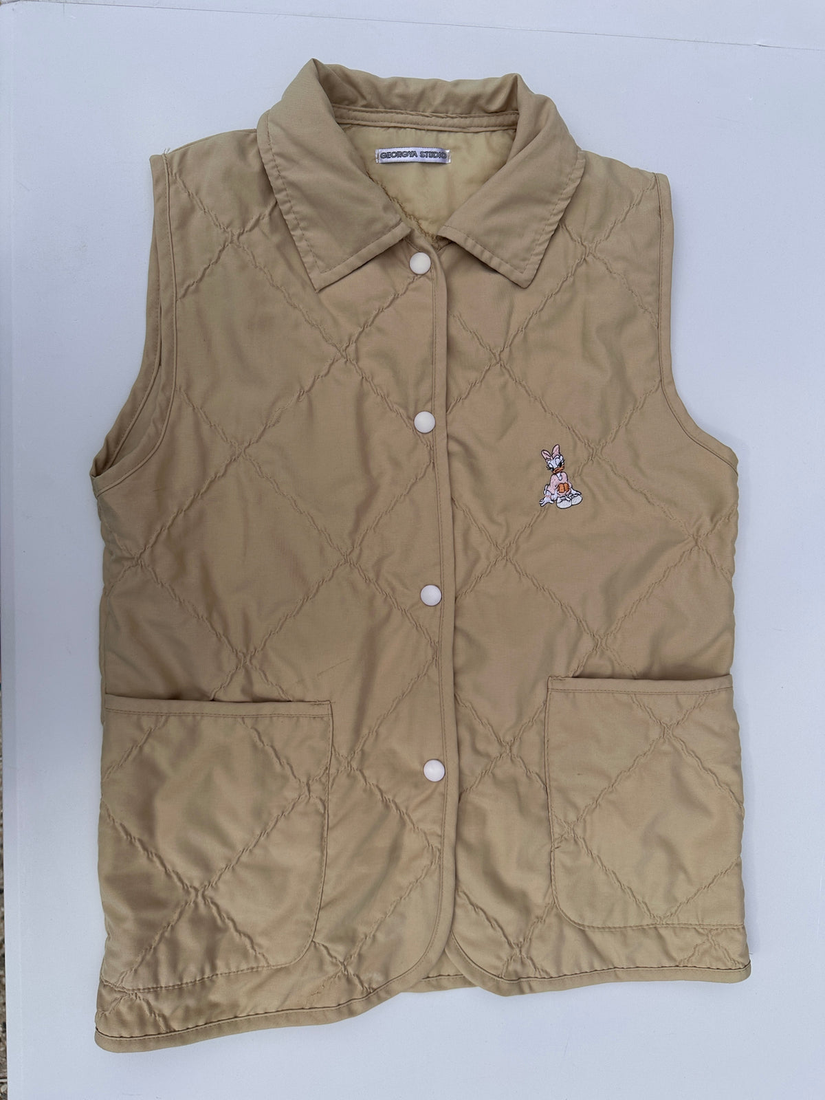 Gilet Georgya Studio con ricamo Paperino & Paperina