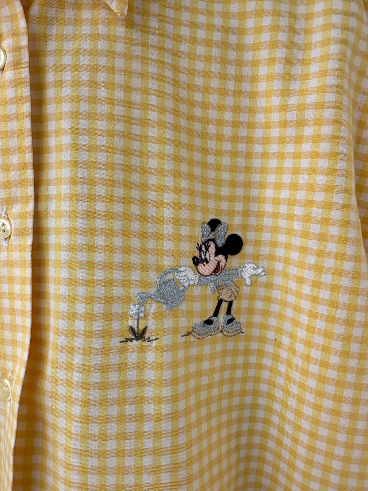 Camicia minnie fiori vichy