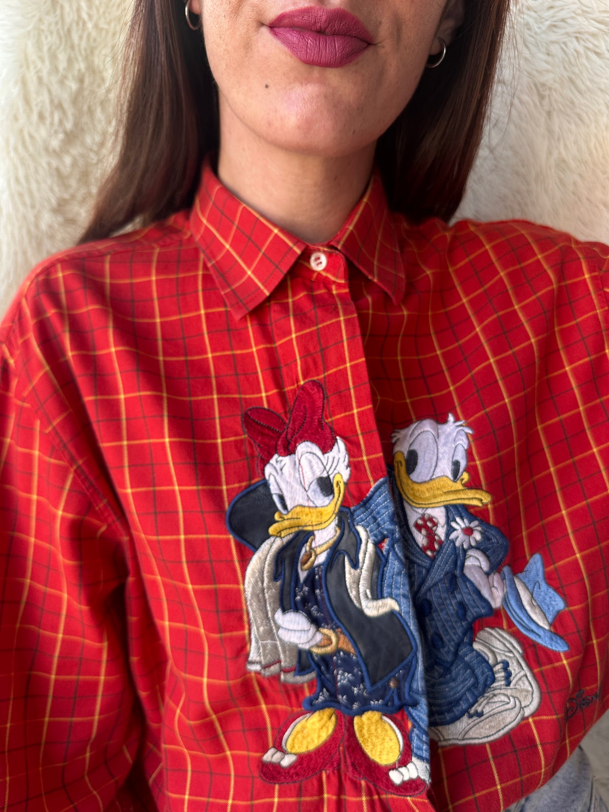 Camicia paperino e paperina gran gala