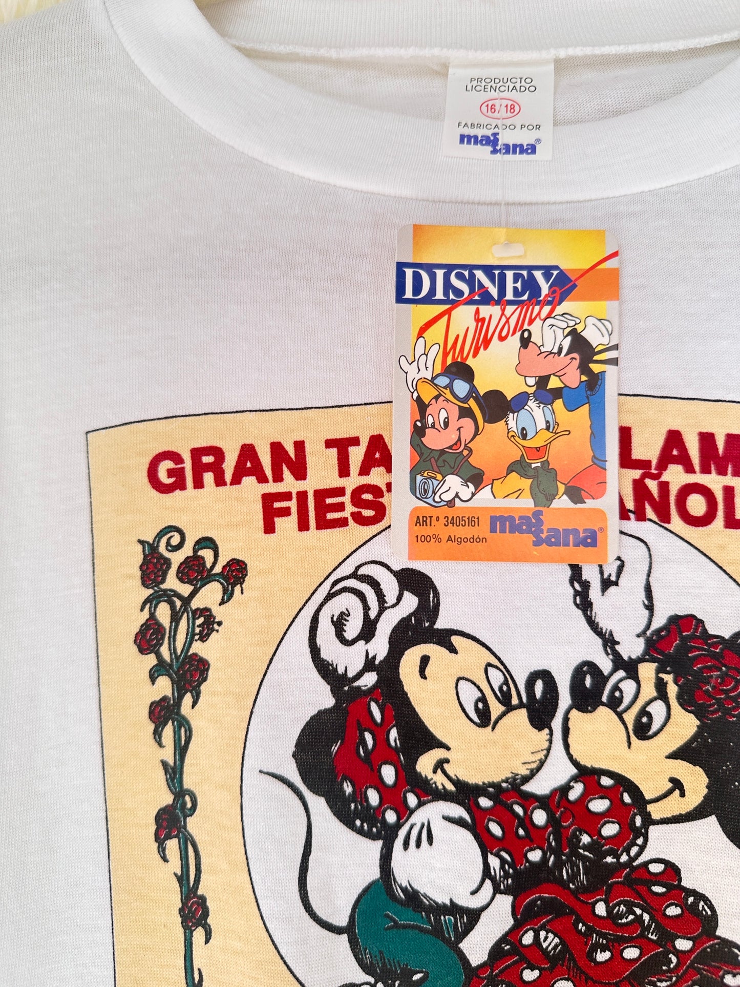 T-shirt Vintage Disney Turismo "Gran Tablao Flamenco"