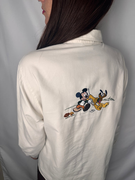 Camicia Mickey e Pluto sabbia