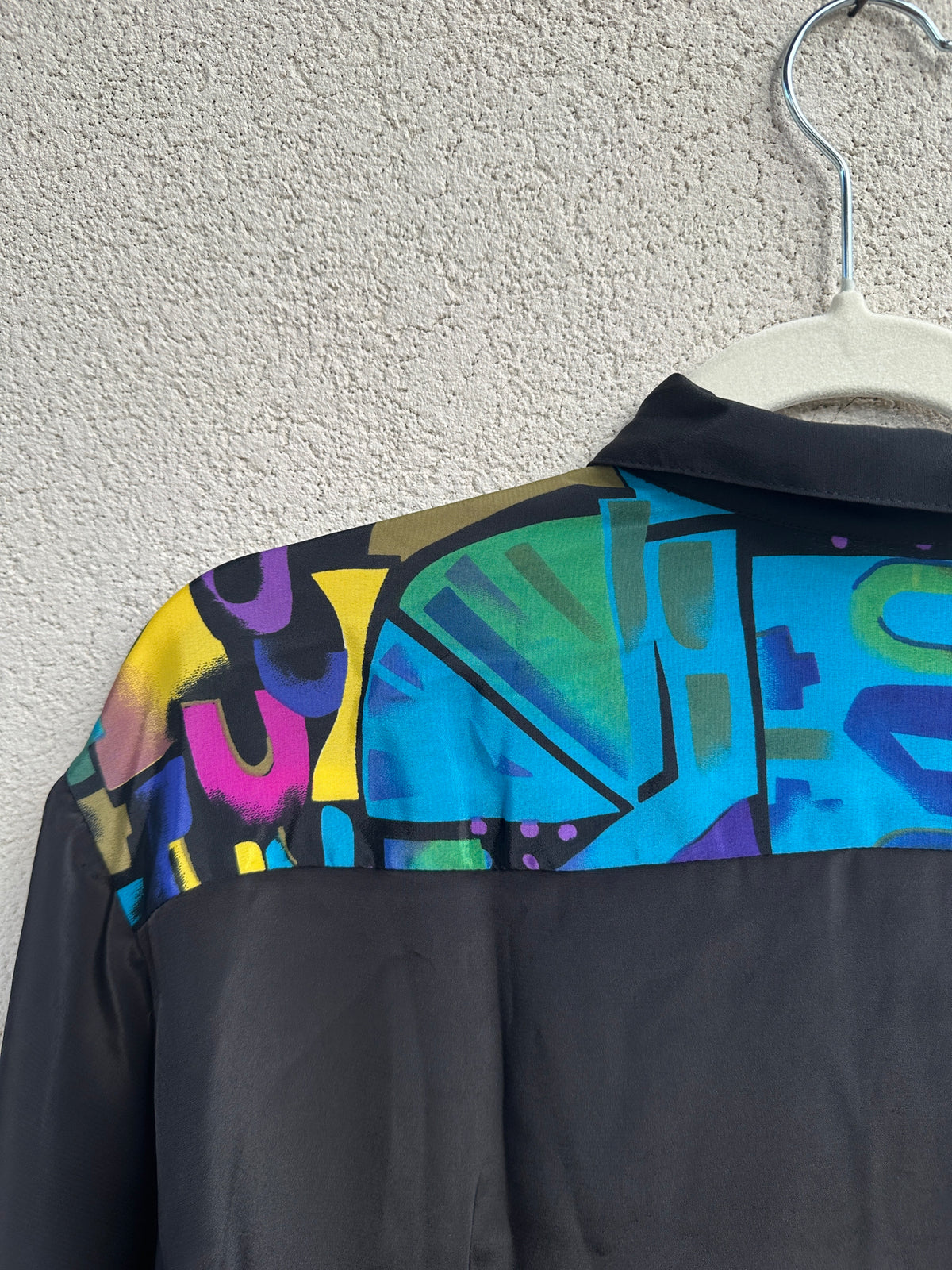 Camicia stampa astratta
