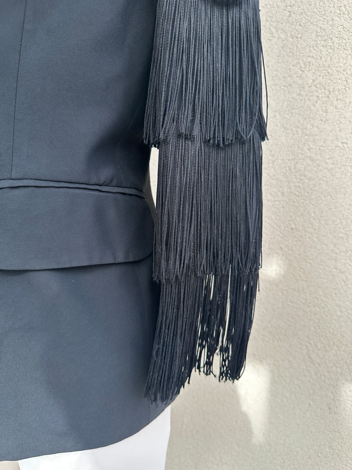 Moschino Couture! — Rara Blazer Vintage SS 1989 con Frange