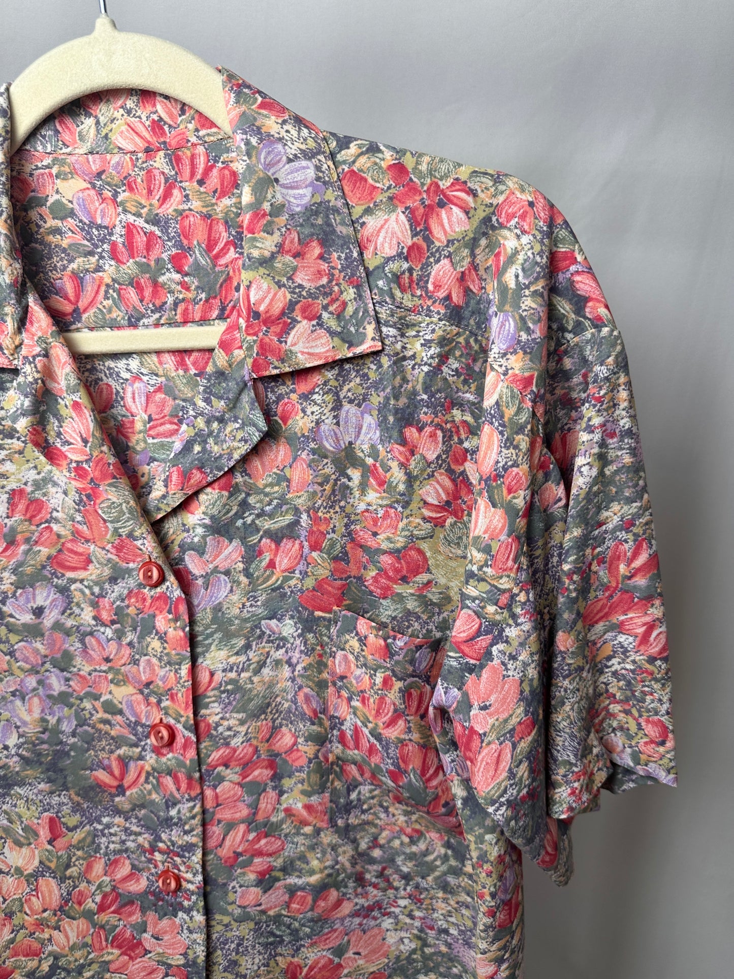 Camicia sartoriale floreale