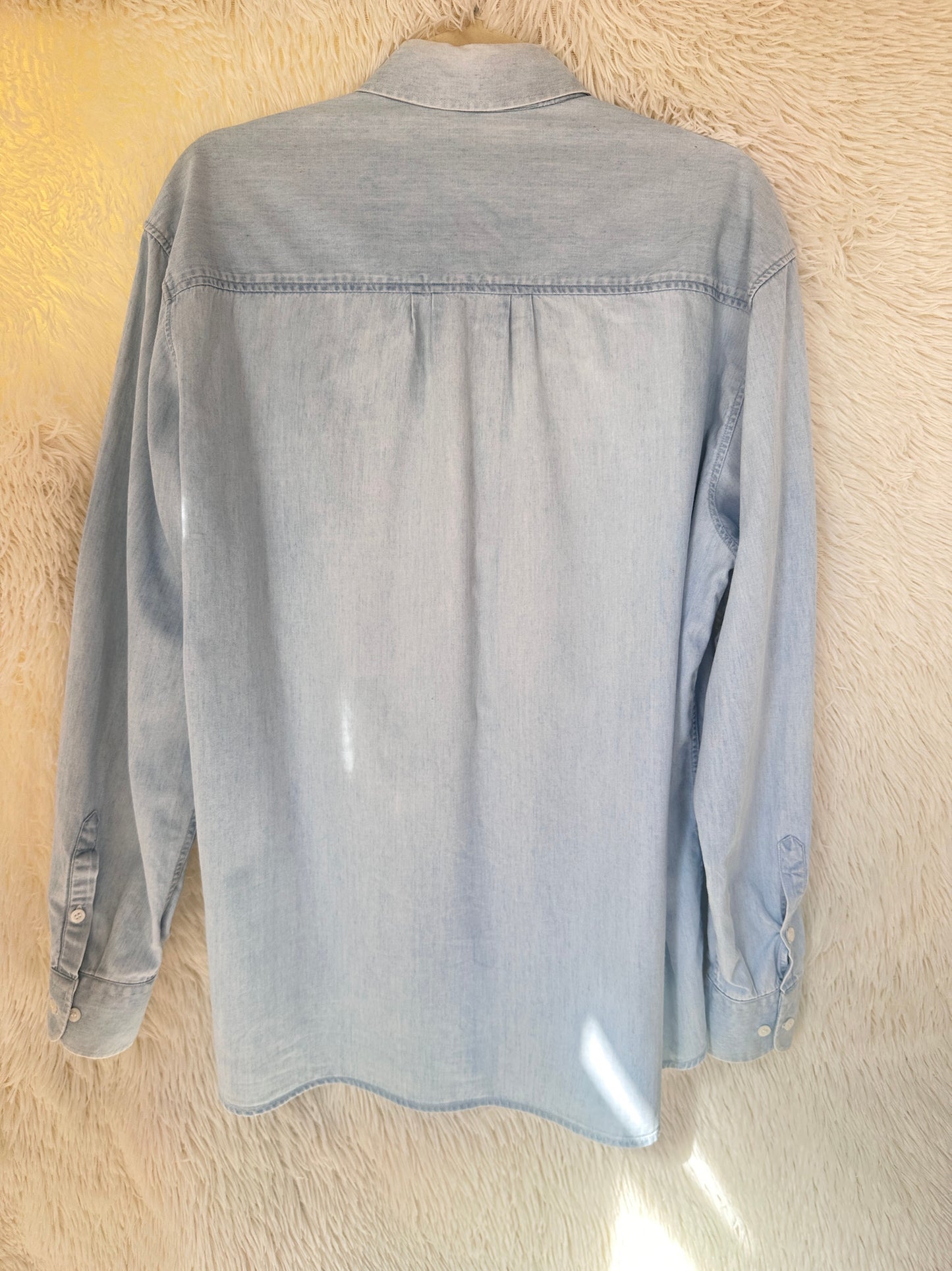 Camicia denim paperina film strip