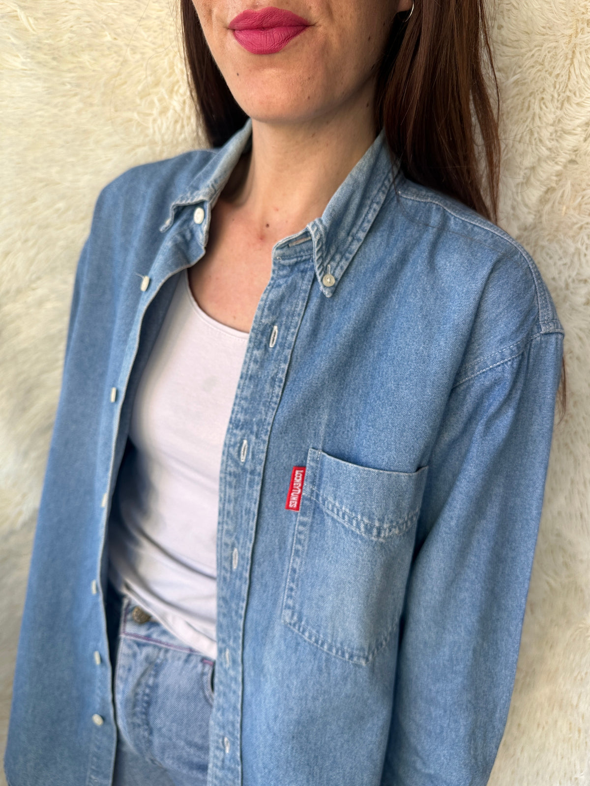 Camicia denim Warner