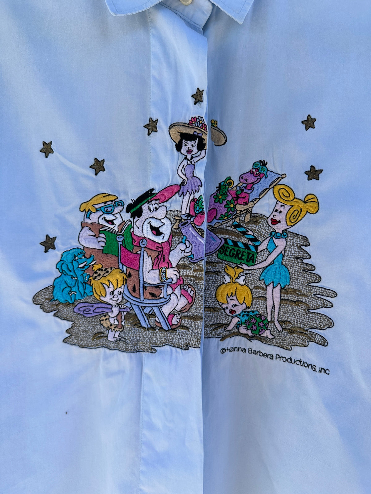 Camicia Flintstones sotto le stelle