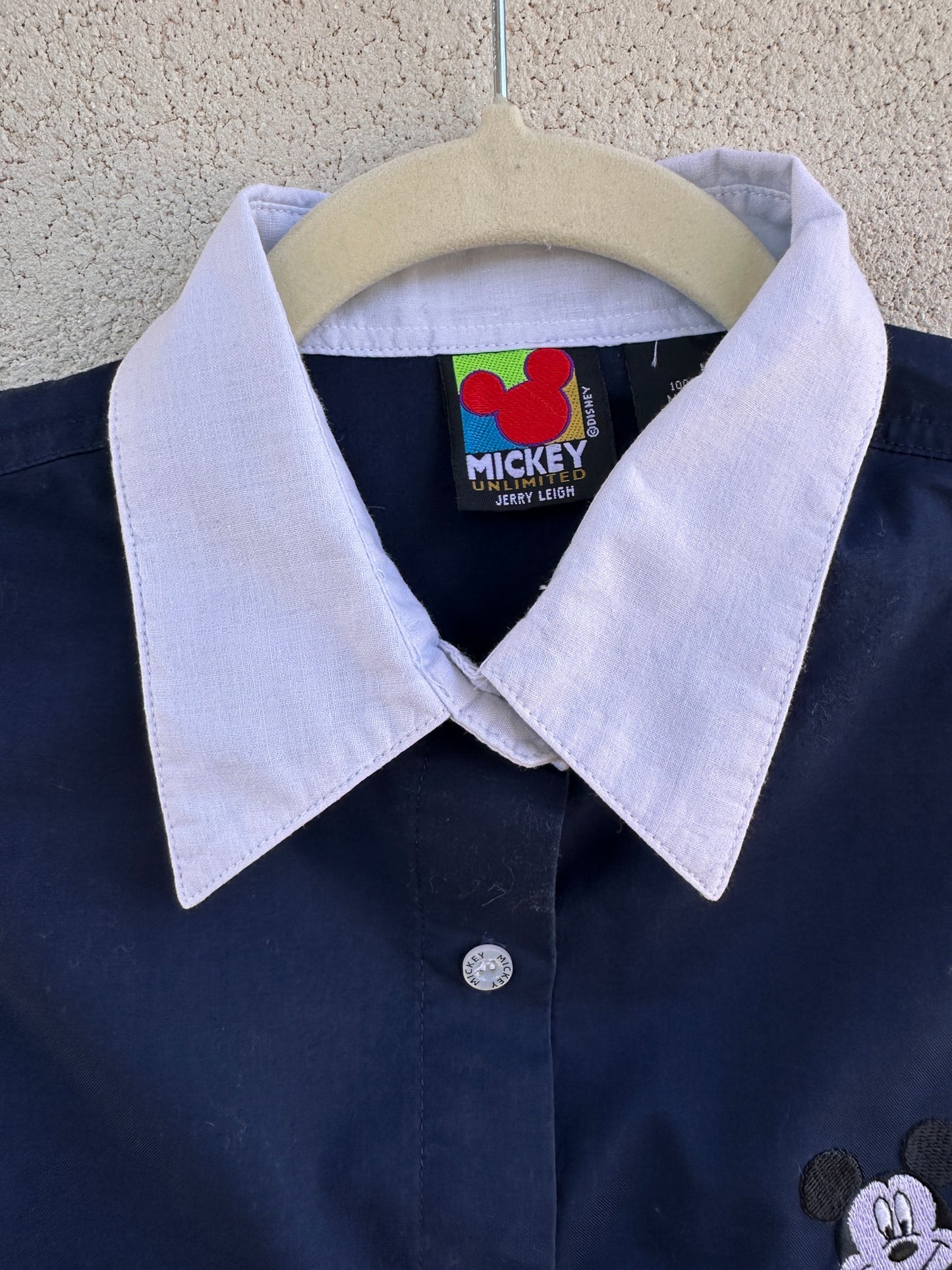 Camicia smanicata vintage Mickey & Donald