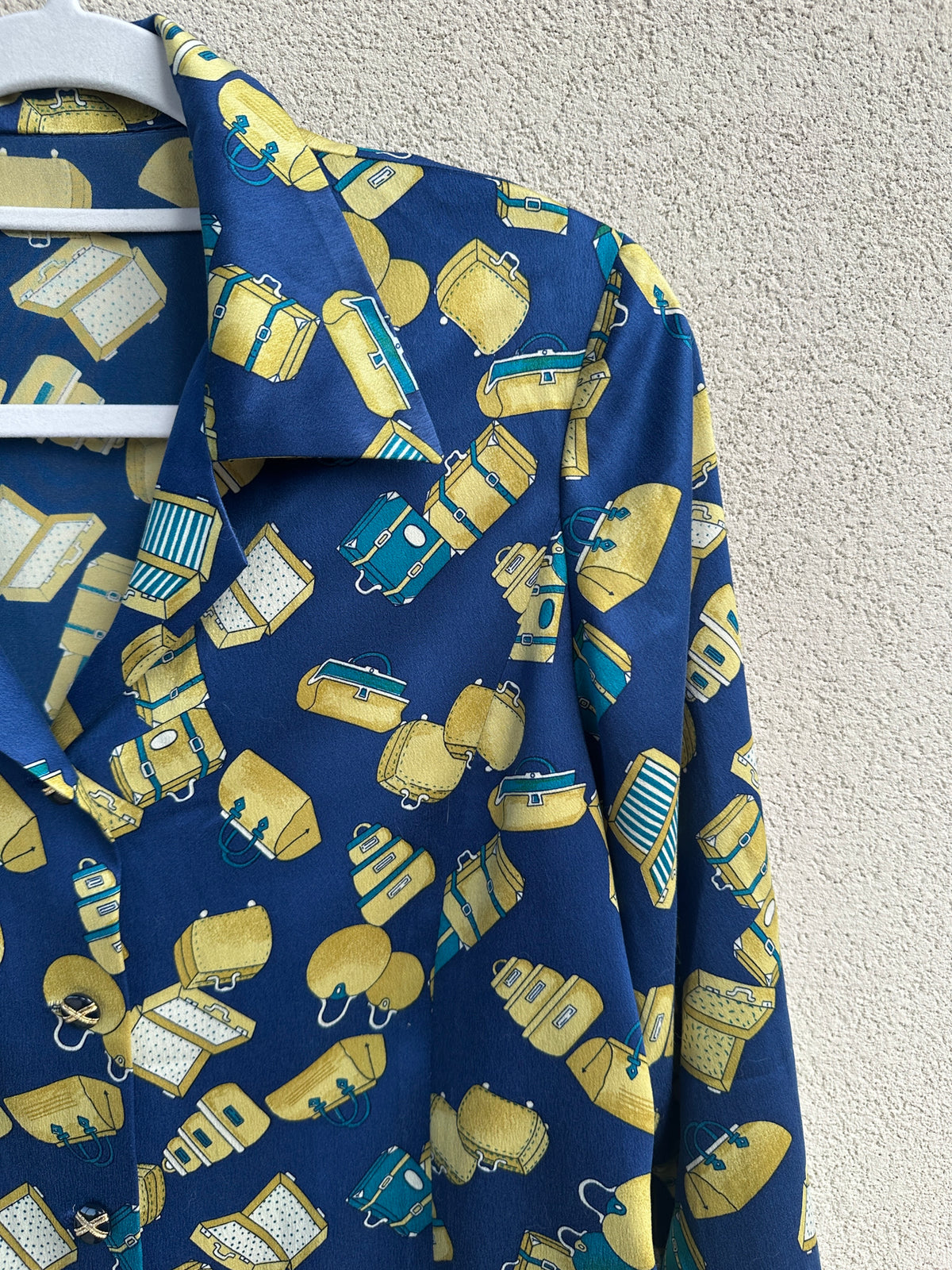 Camicia Vintage Fantasia Valigie
