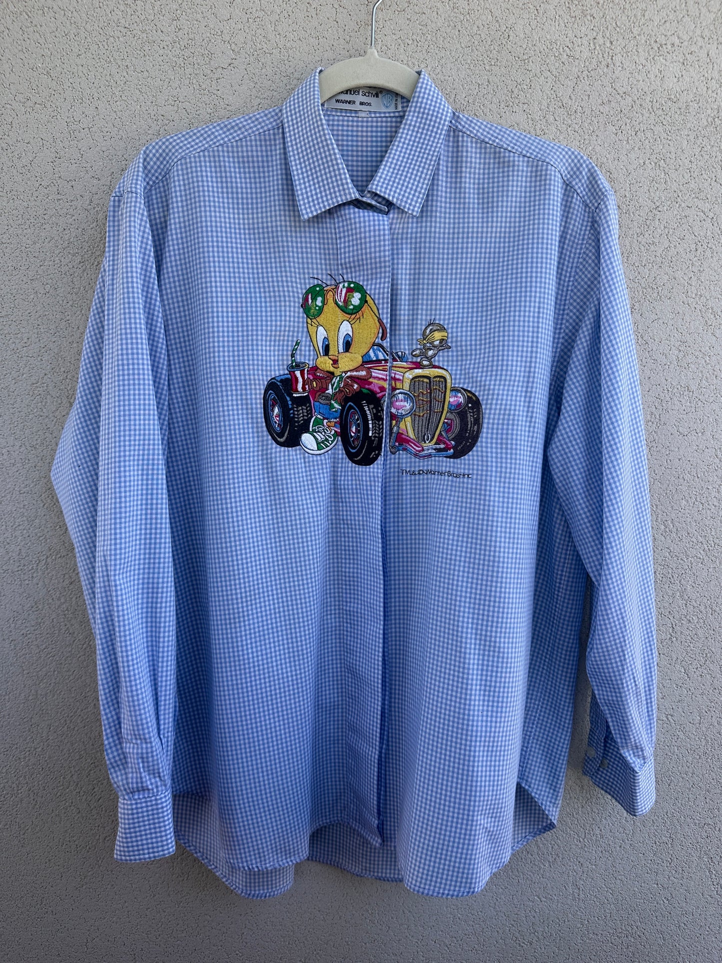 Camicia vichy Titti auto d’epoca