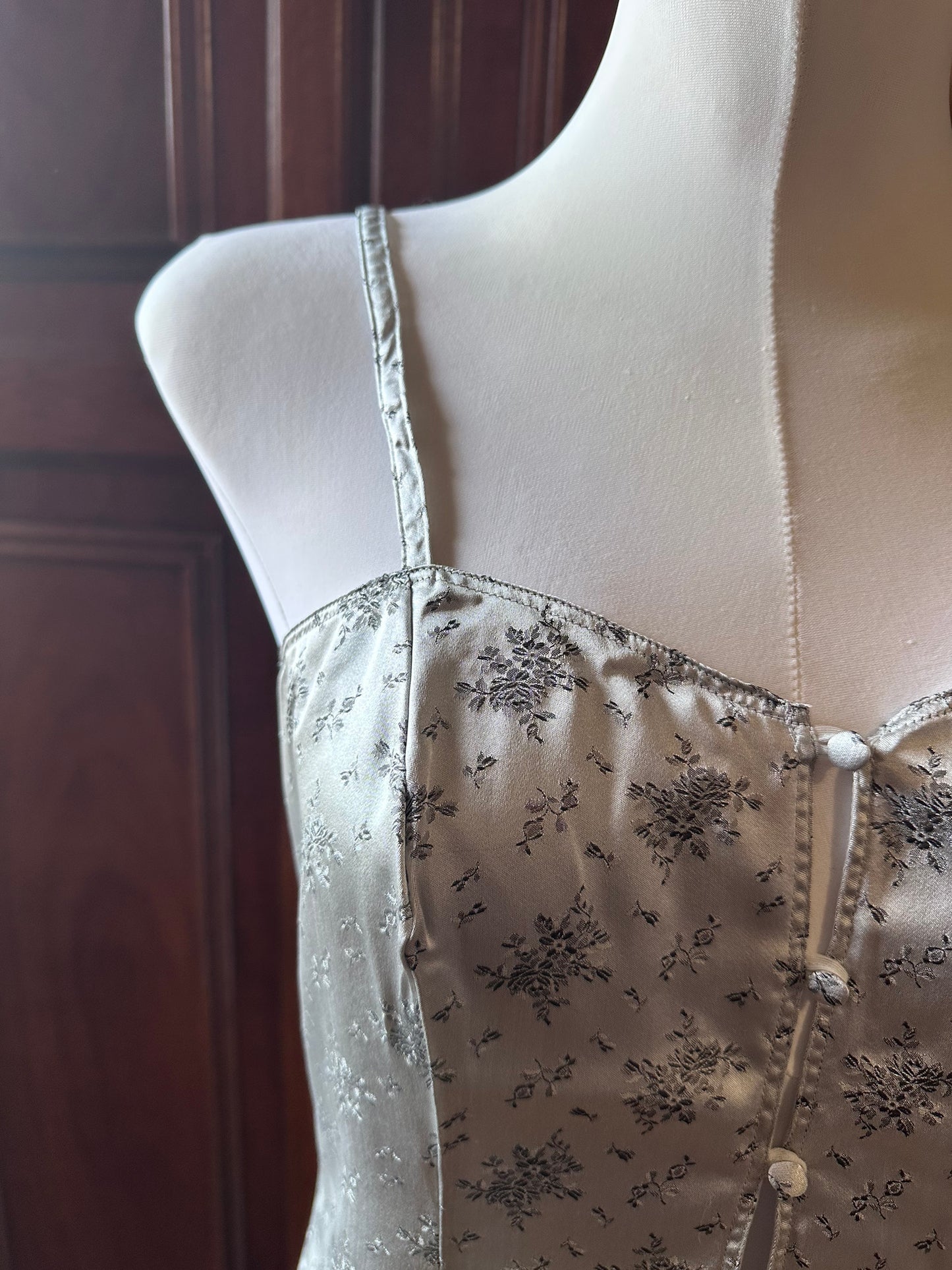 Silk Floral Slip Top — Lejaby