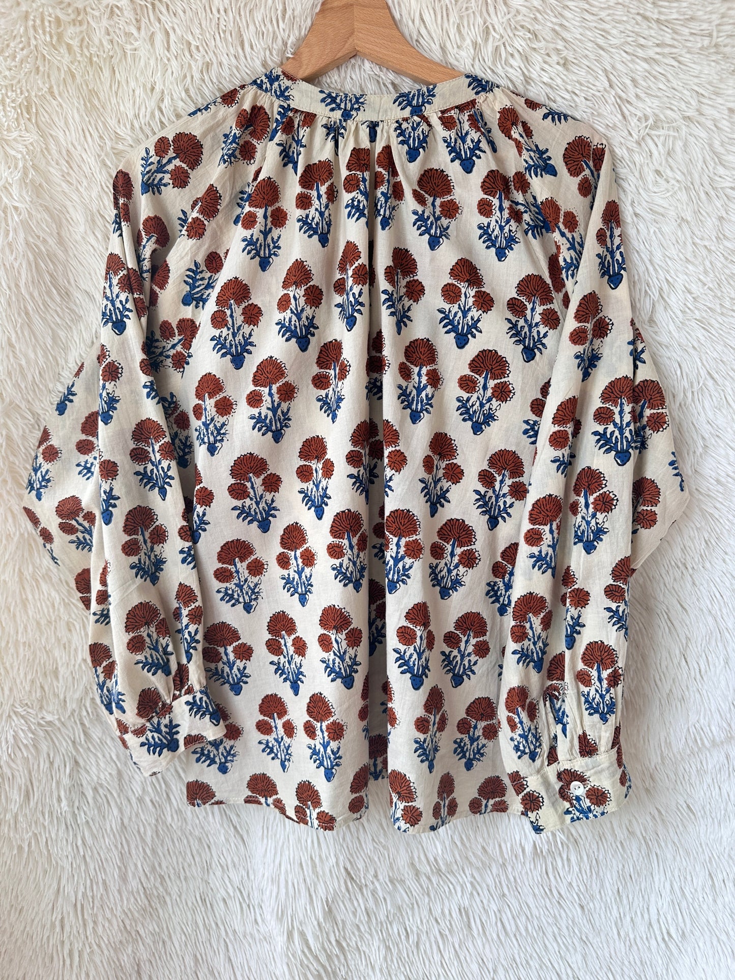 Blusa Boho-Chic "Indian Garden"