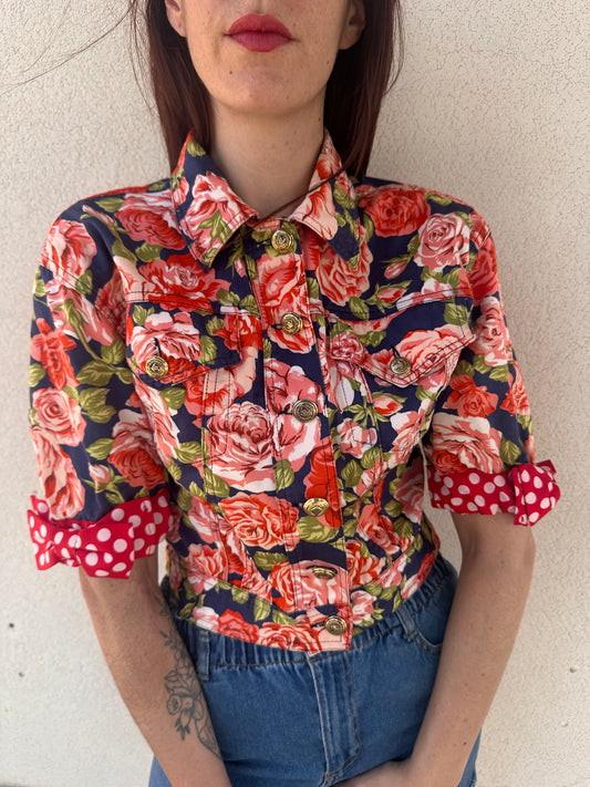 Moschino Jeans Vintage – Giacca floreale