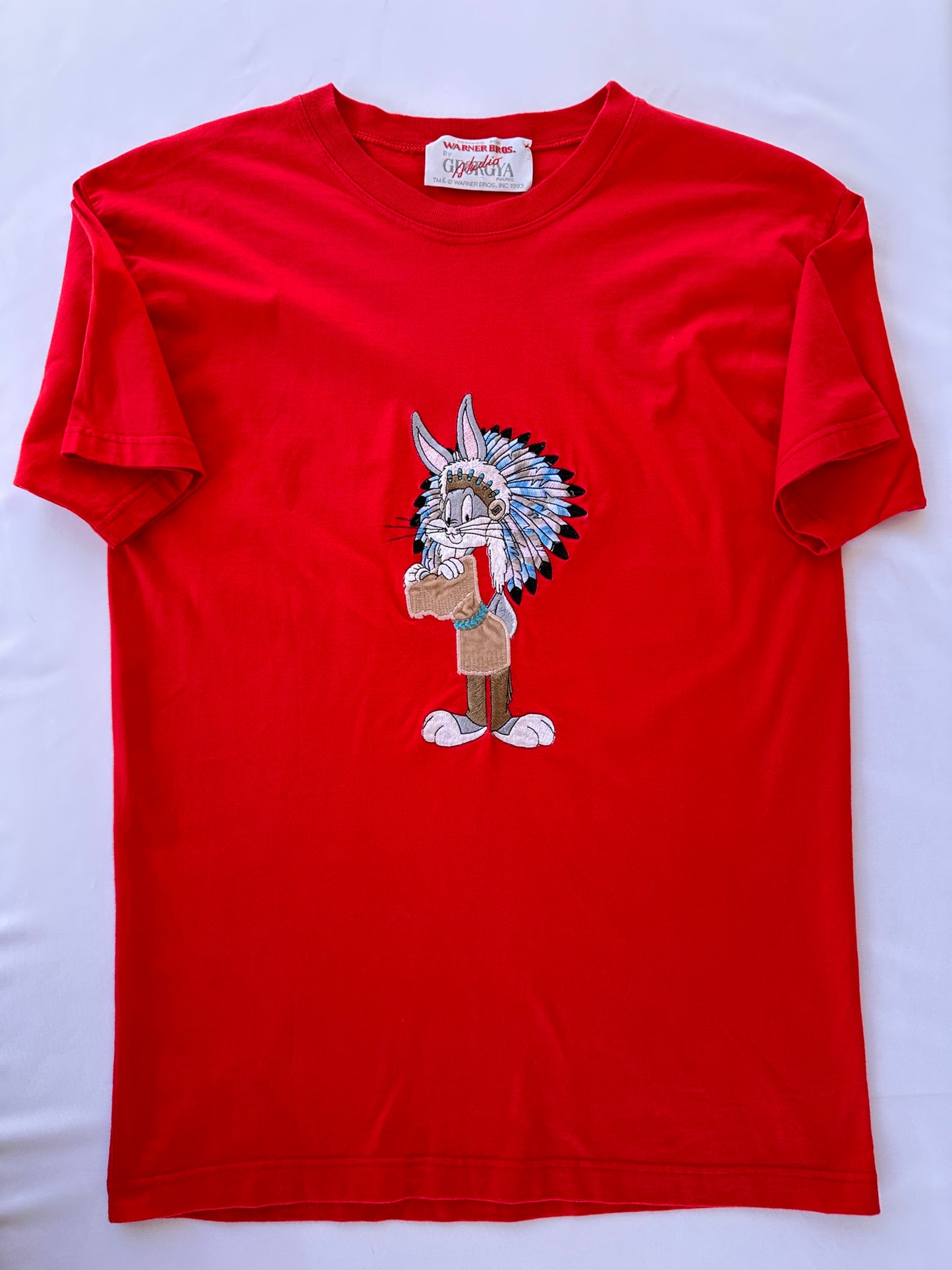 T-shirt Bugs Bunny "Capo Indiano"
