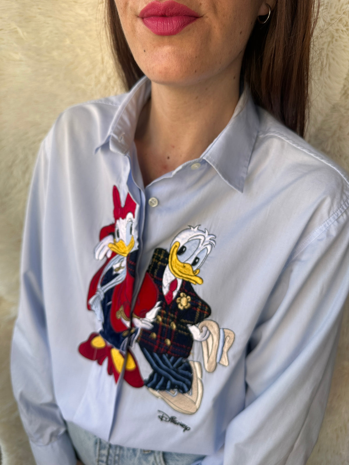 Camicia paperino e paperina gran gala