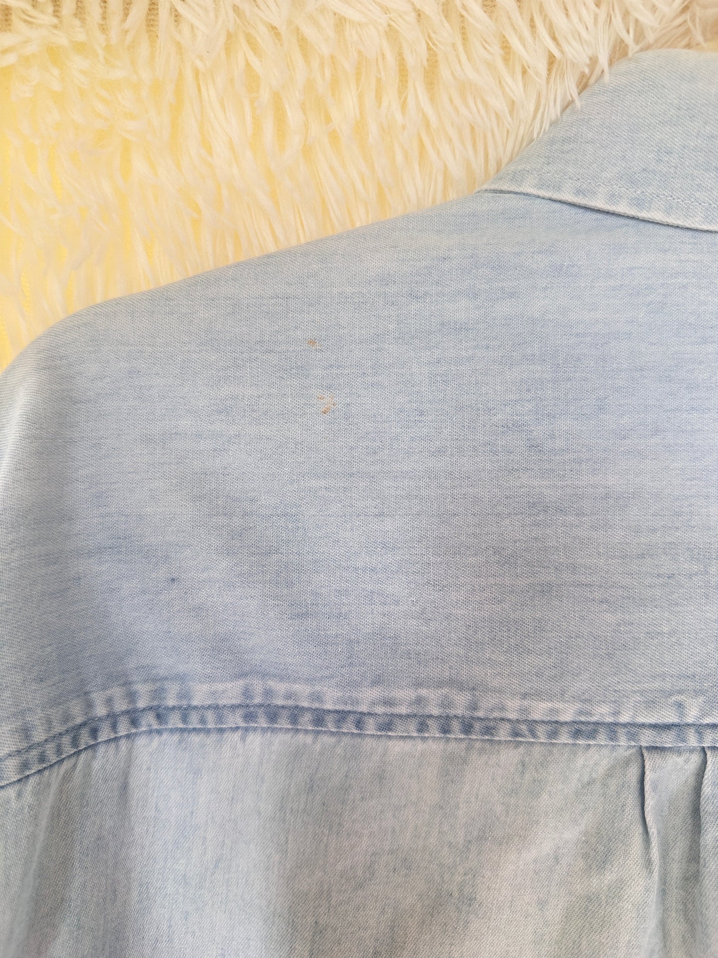 Camicia denim paperina film strip