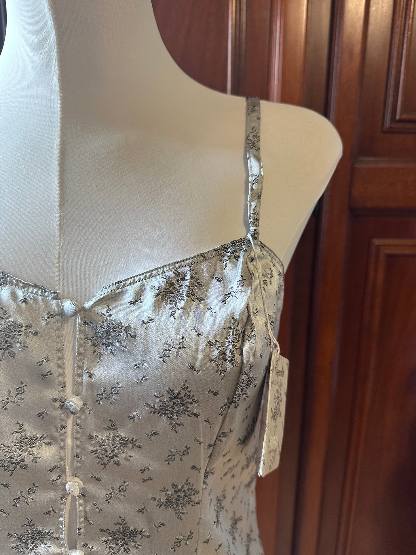 Silk Floral Slip Top — Lejaby