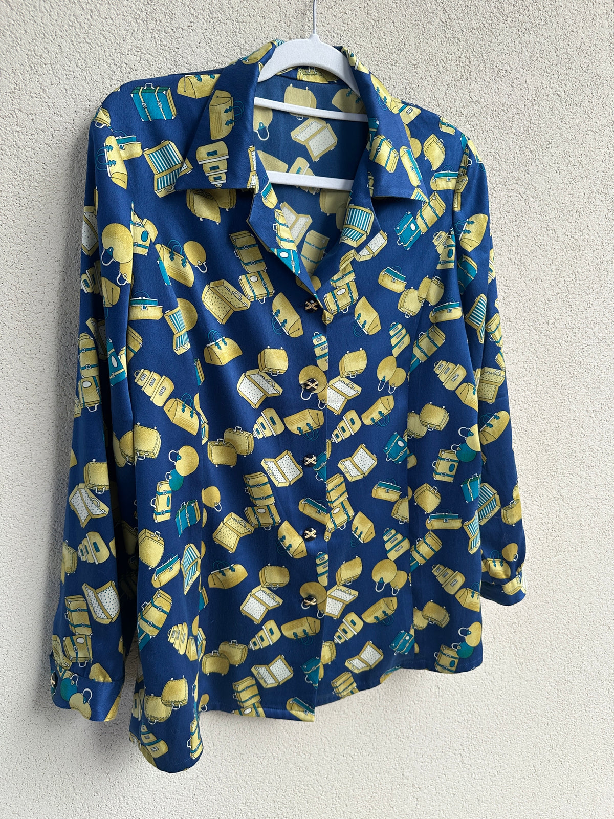 Camicia Vintage Fantasia Valigie