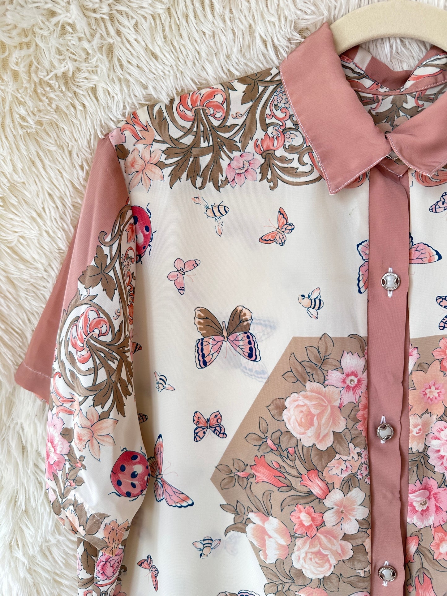 Camicia farfalle
