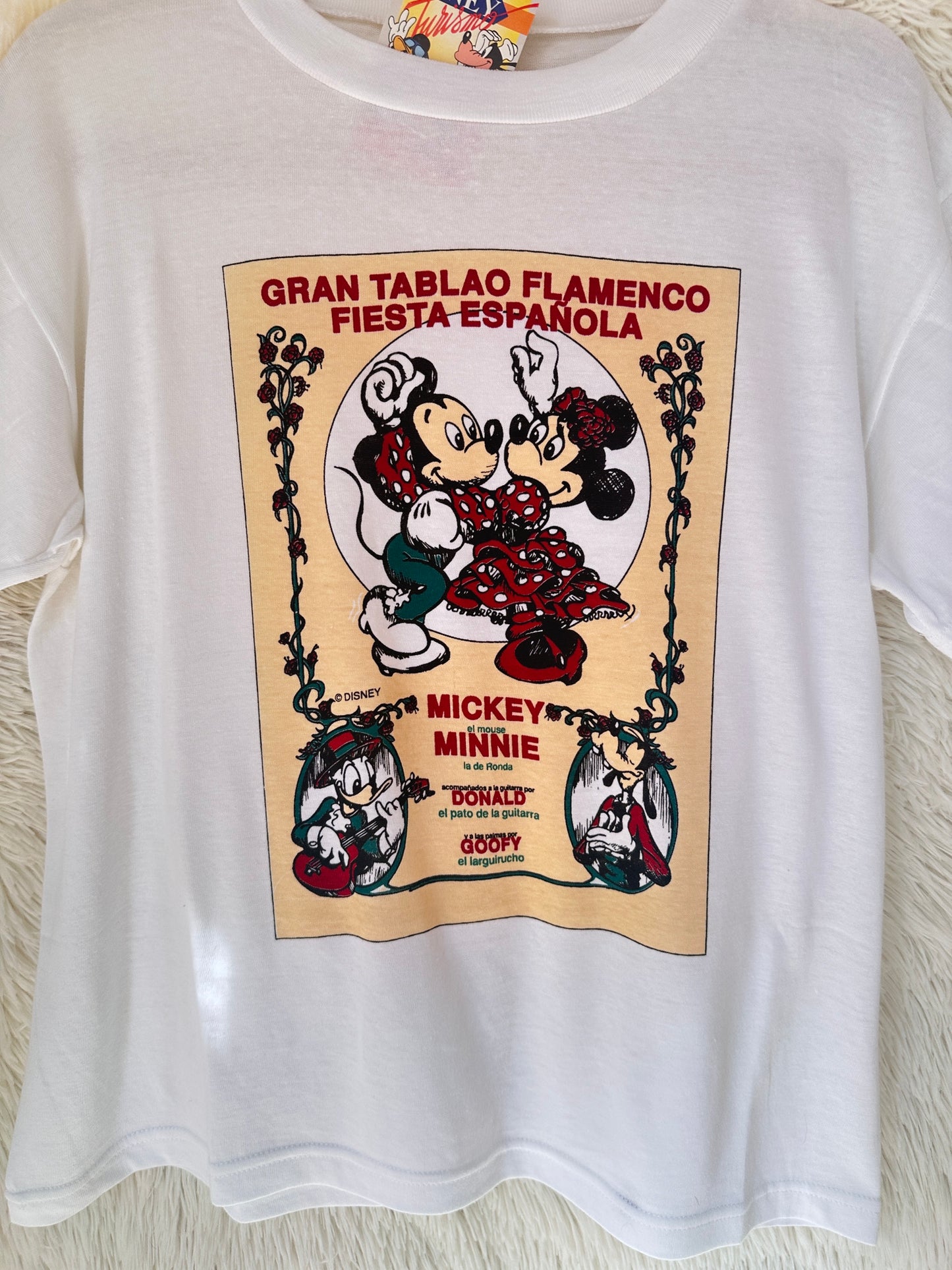 T-shirt Vintage Disney Turismo "Gran Tablao Flamenco"