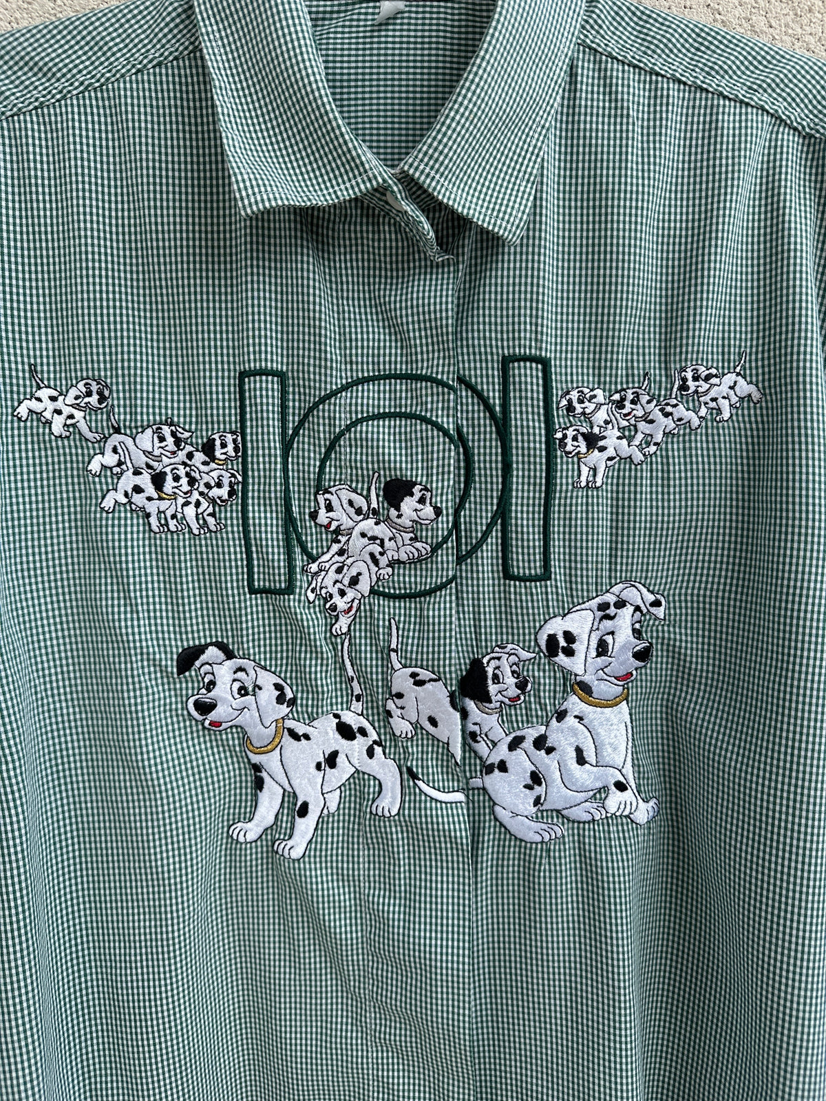 Camicia 101 Vichy verde