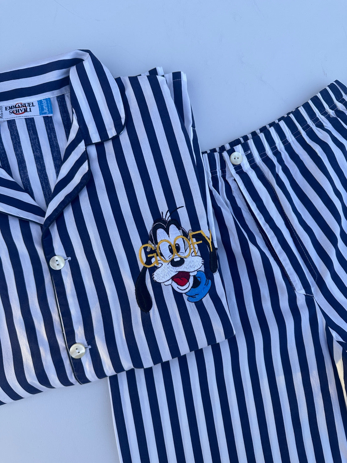 Pigiama a righe Goofy