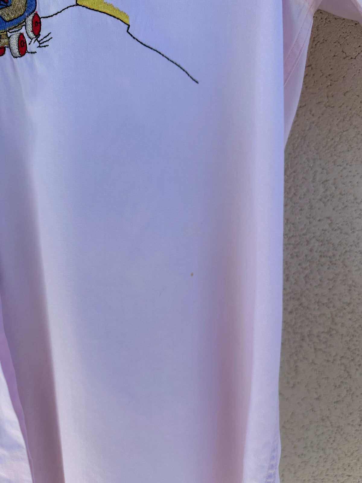 Camicia Topolino e Minnie sui pattini